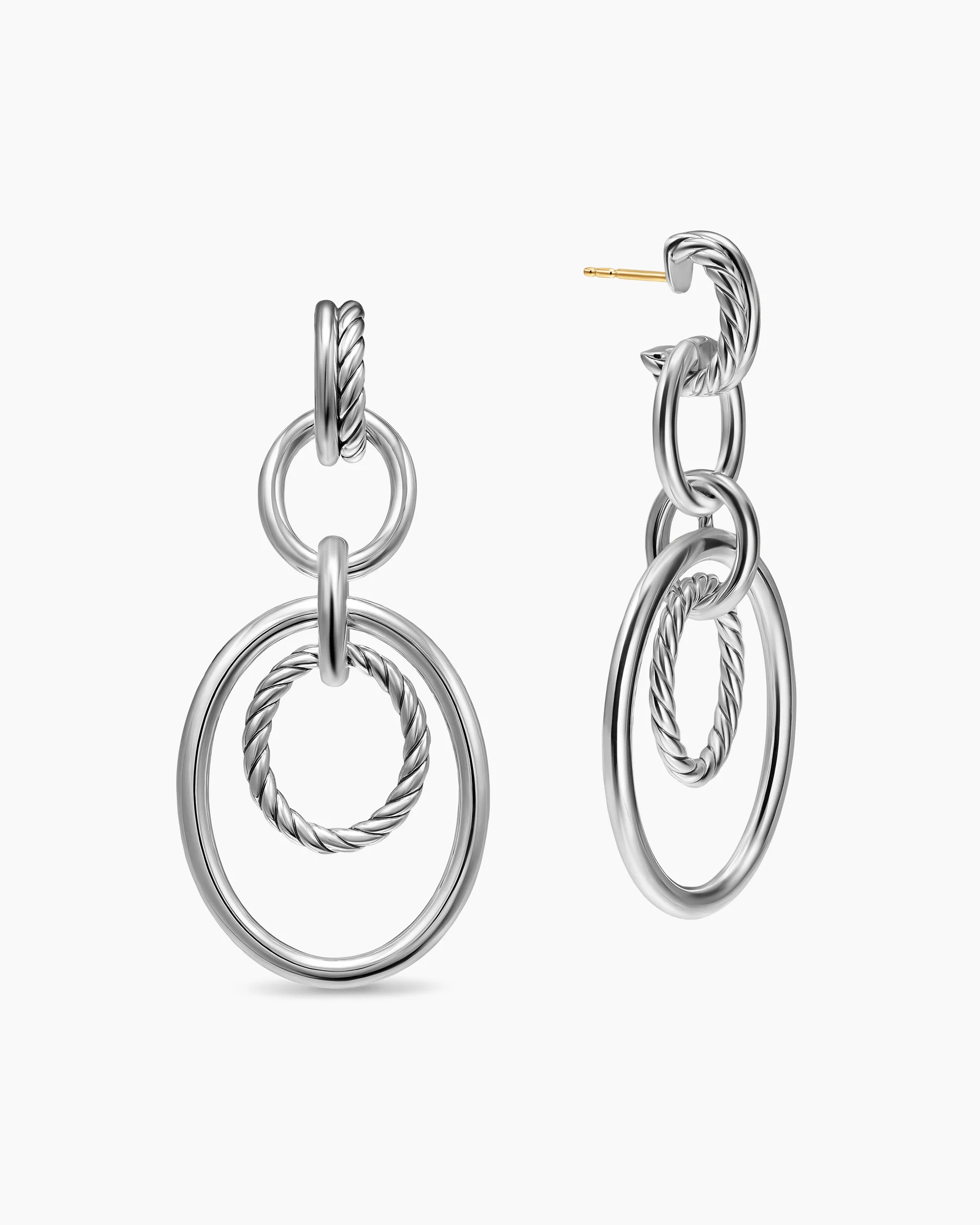 DY Mercer® Mobile Drop Earrings in Sterling Silver, 65.7mm 13 DY Mercer® Mobile Drop Earrings in Sterling Silver, 65.7mm
