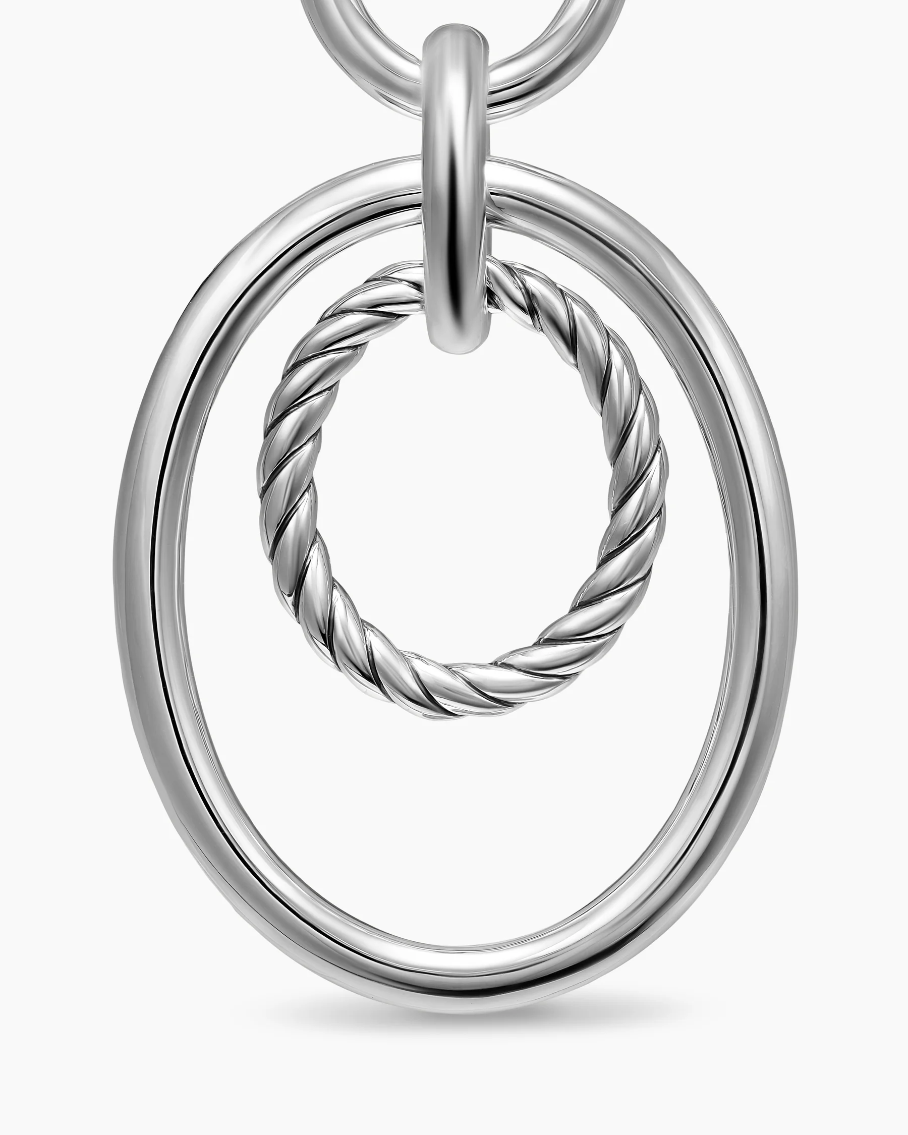 DY Mercer® Mobile Drop Earrings in Sterling Silver, 65.7mm 14 DY Mercer® Mobile Drop Earrings in Sterling Silver, 65.7mm