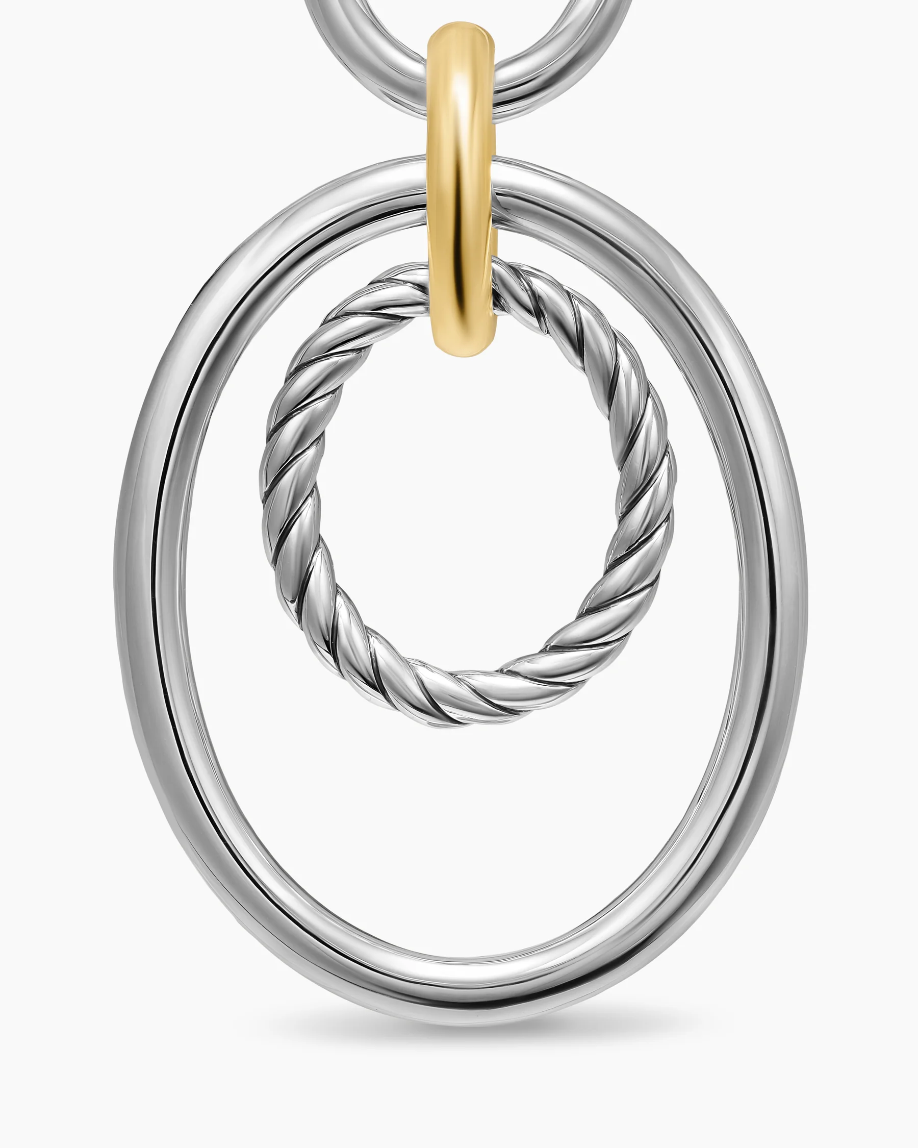 DY Mercer® Mobile Drop Earrings in Sterling Silver, 65.7mm 4 DY Mercer® Mobile Drop Earrings in Sterling Silver, 65.7mm