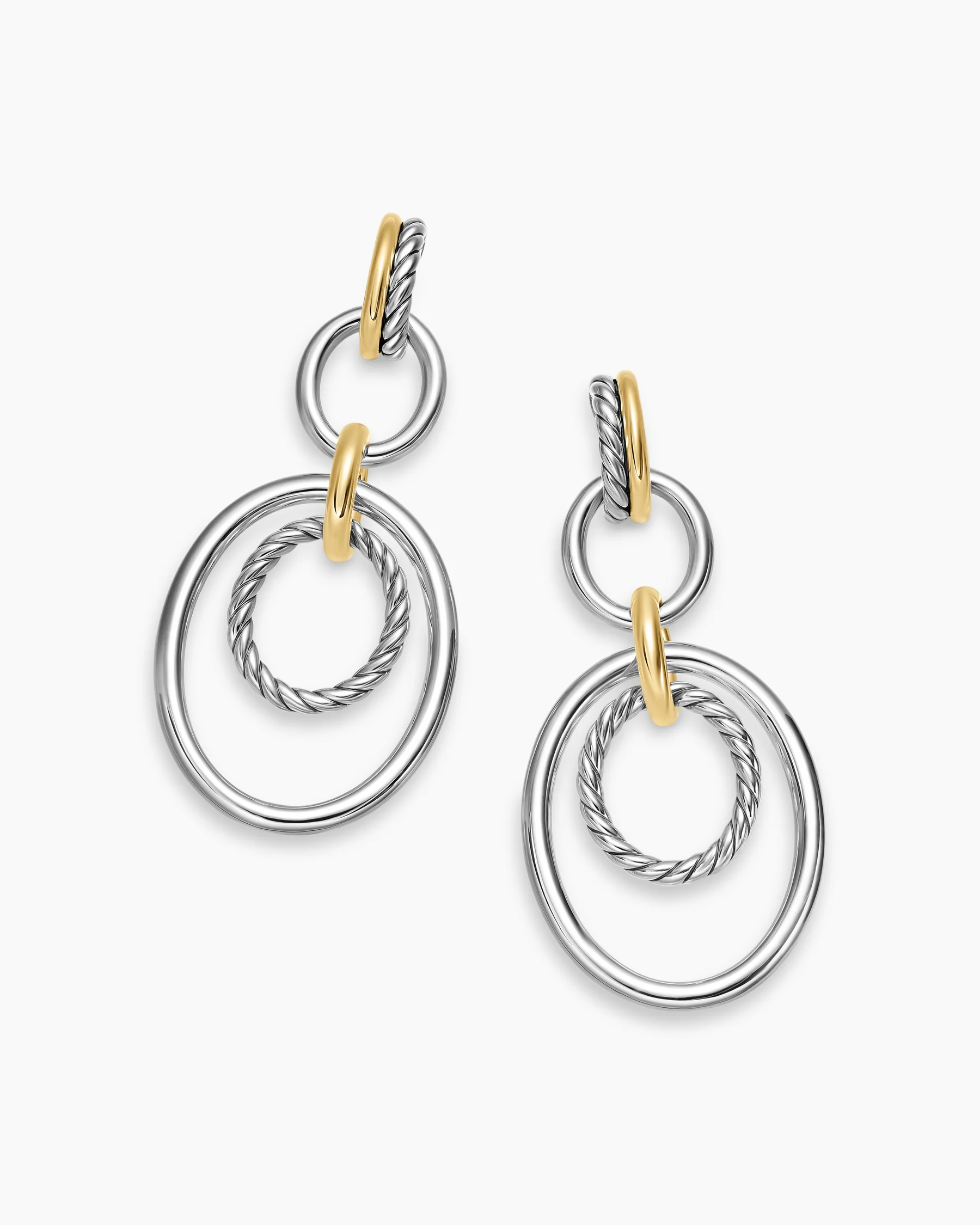 DY Mercer® Mobile Drop Earrings in Sterling Silver, 65.7mm 5 DY Mercer® Mobile Drop Earrings in Sterling Silver, 65.7mm
