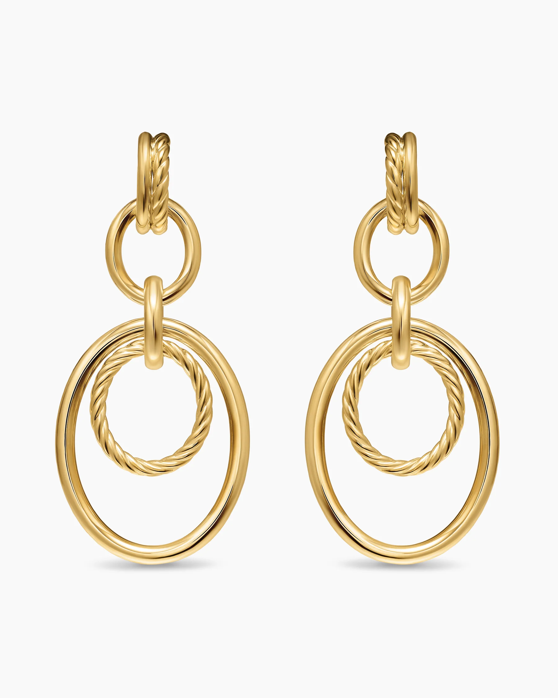 DY Mercer® Mobile Drop Earrings in Sterling Silver, 65.7mm 6 DY Mercer® Mobile Drop Earrings in Sterling Silver, 65.7mm