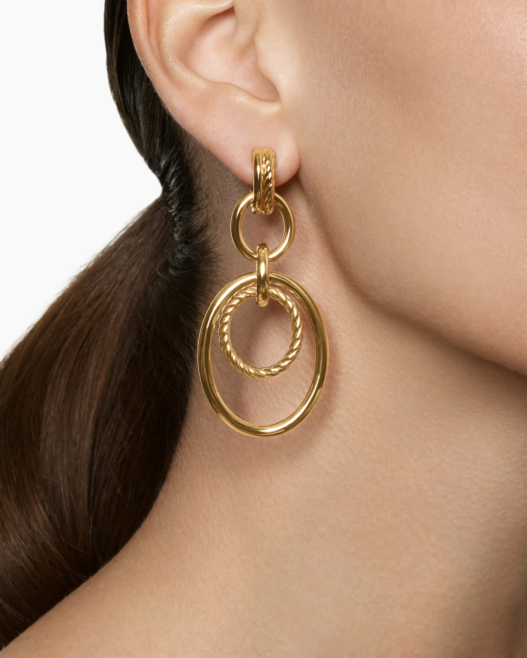 DY Mercer® Mobile Drop Earrings in Sterling Silver, 65.7mm 7 DY Mercer® Mobile Drop Earrings in Sterling Silver, 65.7mm