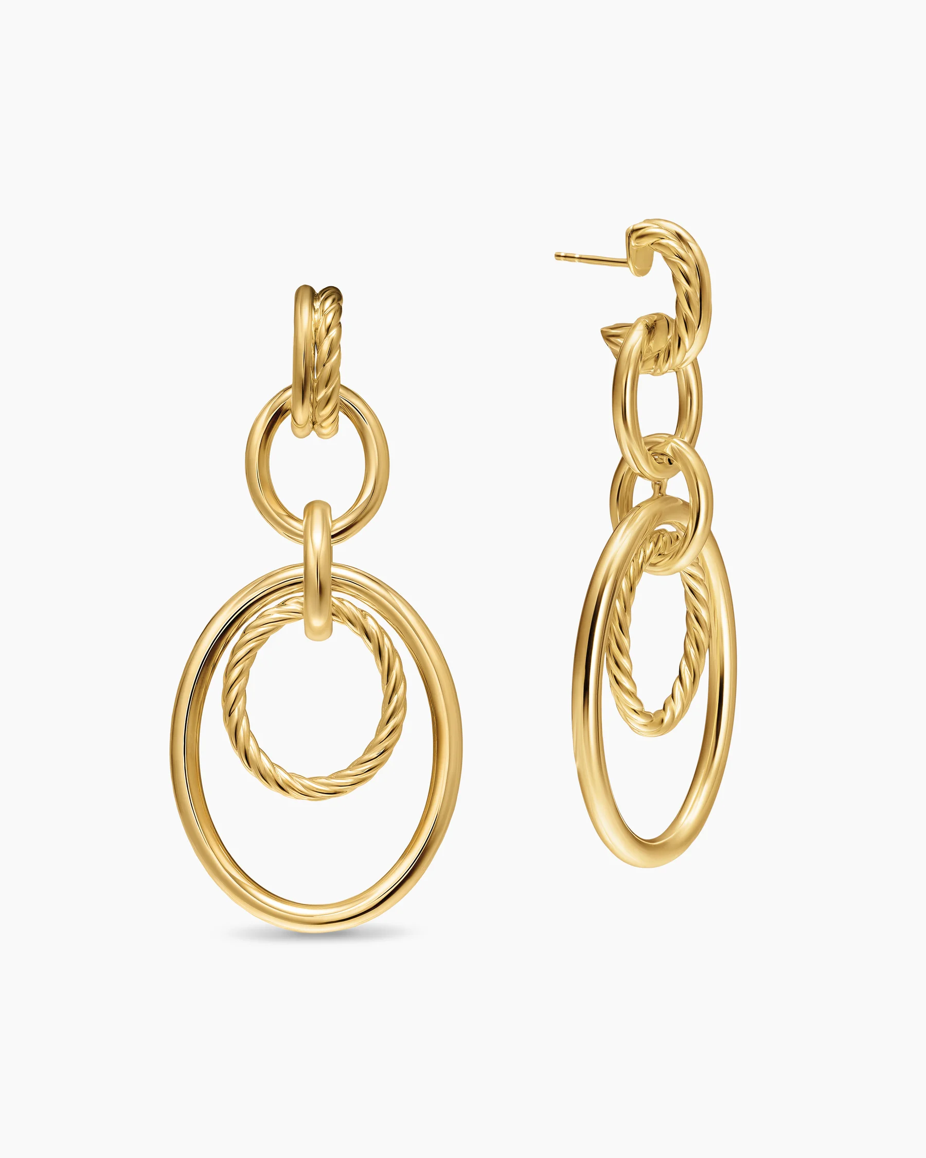 DY Mercer® Mobile Drop Earrings in Sterling Silver, 65.7mm 8 DY Mercer® Mobile Drop Earrings in Sterling Silver, 65.7mm