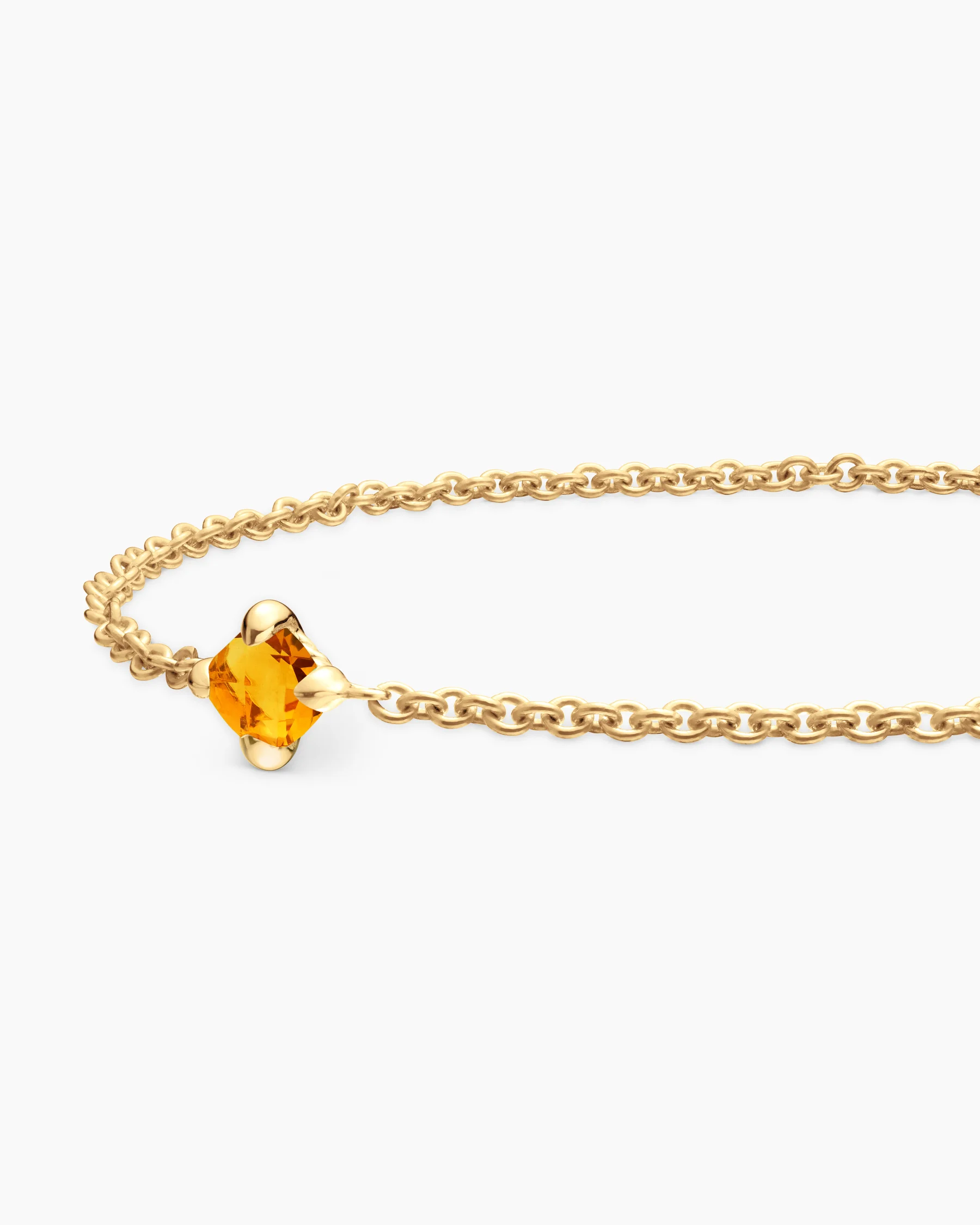 Chatelaine® Teen Bracelet in 18K Yellow Gold with Citrine, 4mm 12 Chatelaine® Teen Bracelet in 18K Yellow Gold with Citrine, 4mm