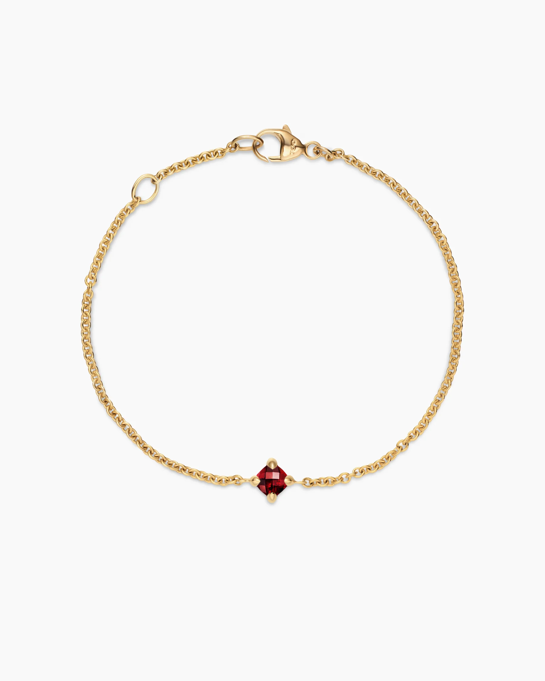 Chatelaine® Teen Bracelet in 18K Yellow Gold with Citrine, 4mm 14 Chatelaine® Teen Bracelet in 18K Yellow Gold with Citrine, 4mm