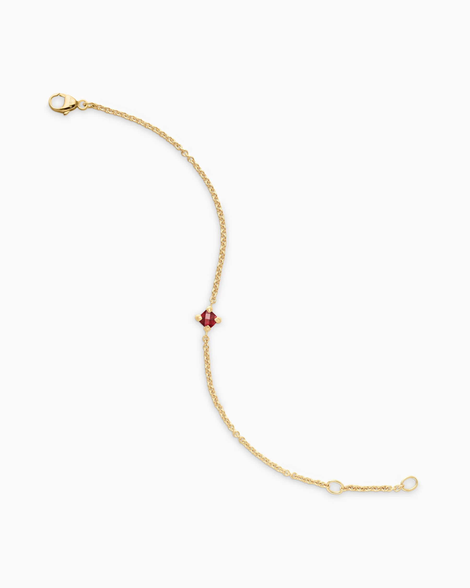 Chatelaine® Teen Bracelet in 18K Yellow Gold with Citrine, 4mm 15 Chatelaine® Teen Bracelet in 18K Yellow Gold with Citrine, 4mm