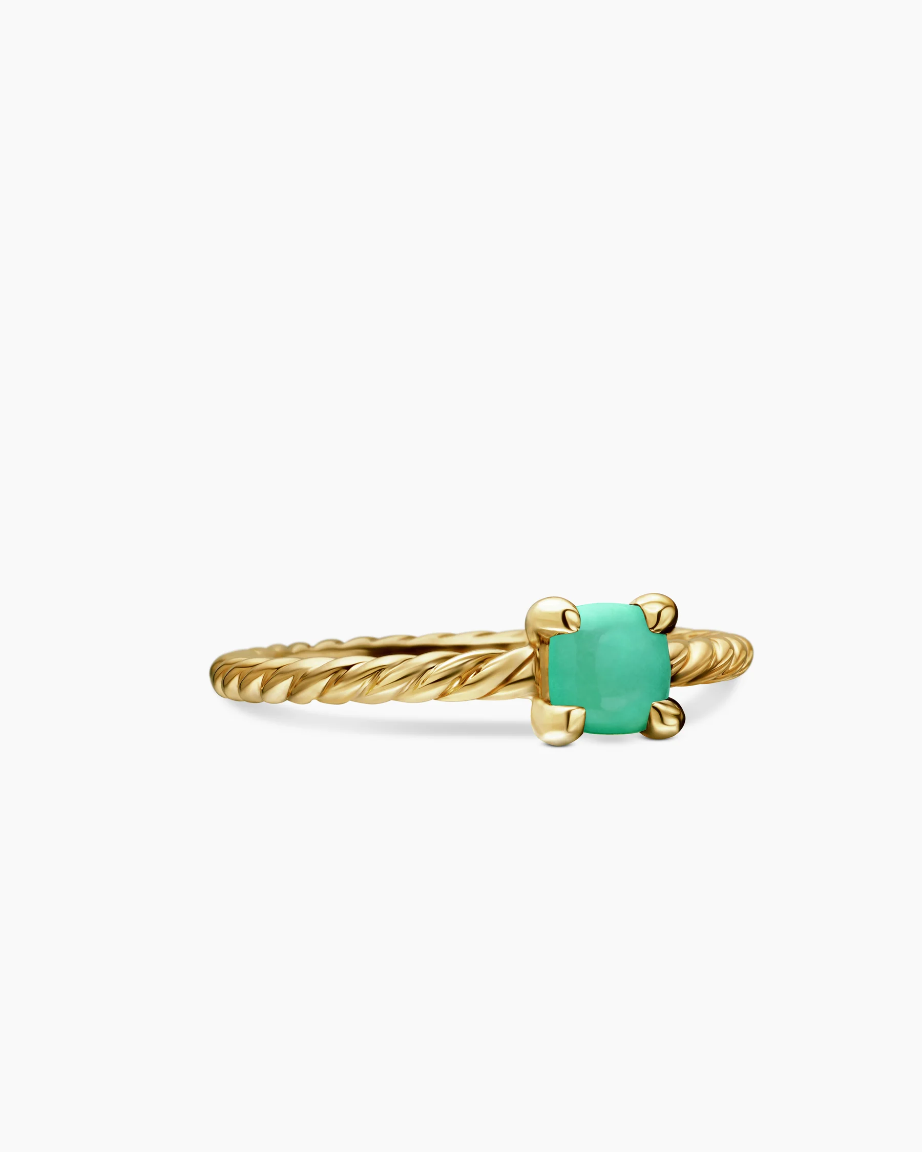 Chatelaine® Teen Ring in 18K Yellow Gold with Citrine, 4mm