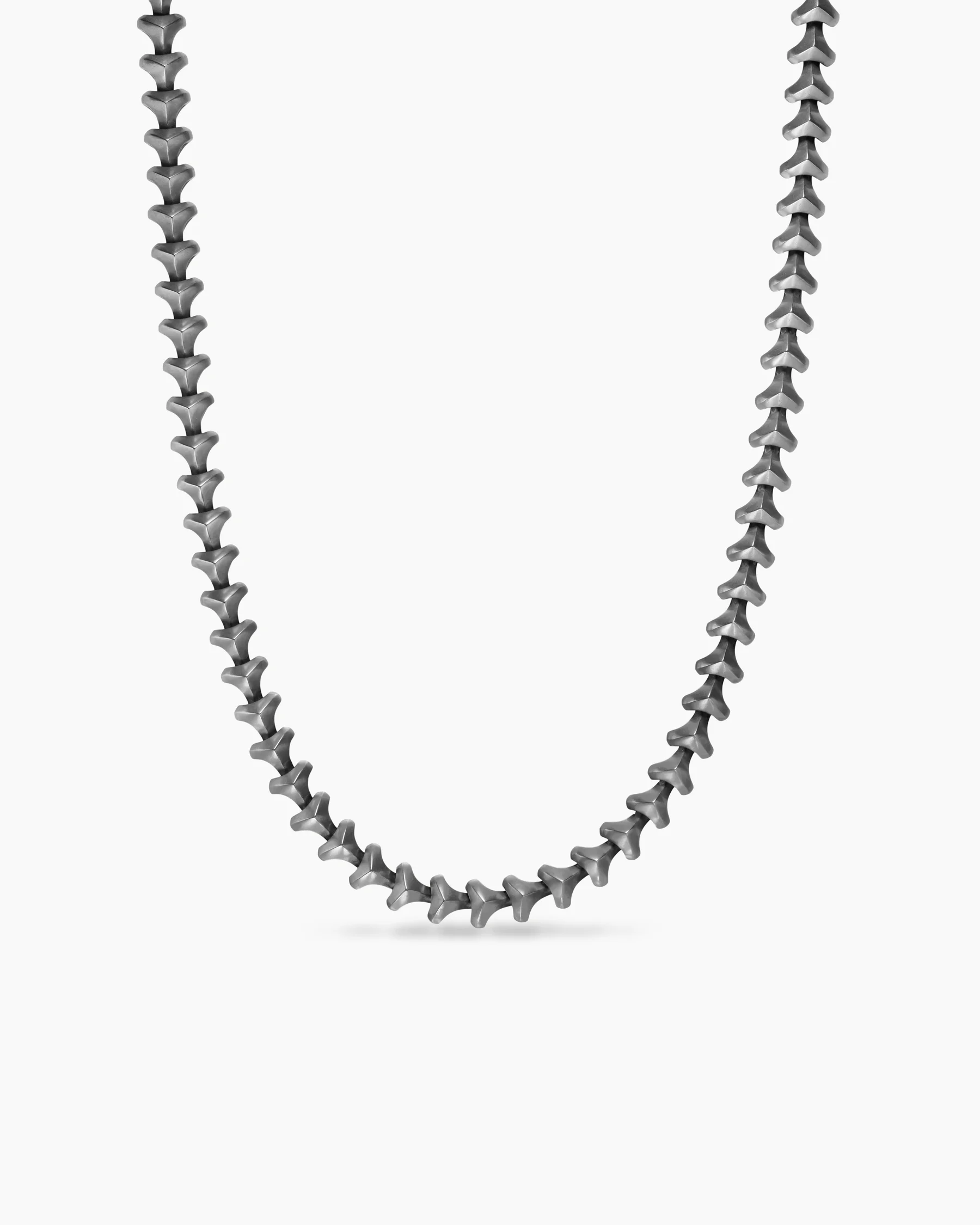 Armory® Necklace in Black Titanium with Black Diamonds, 9.5mm