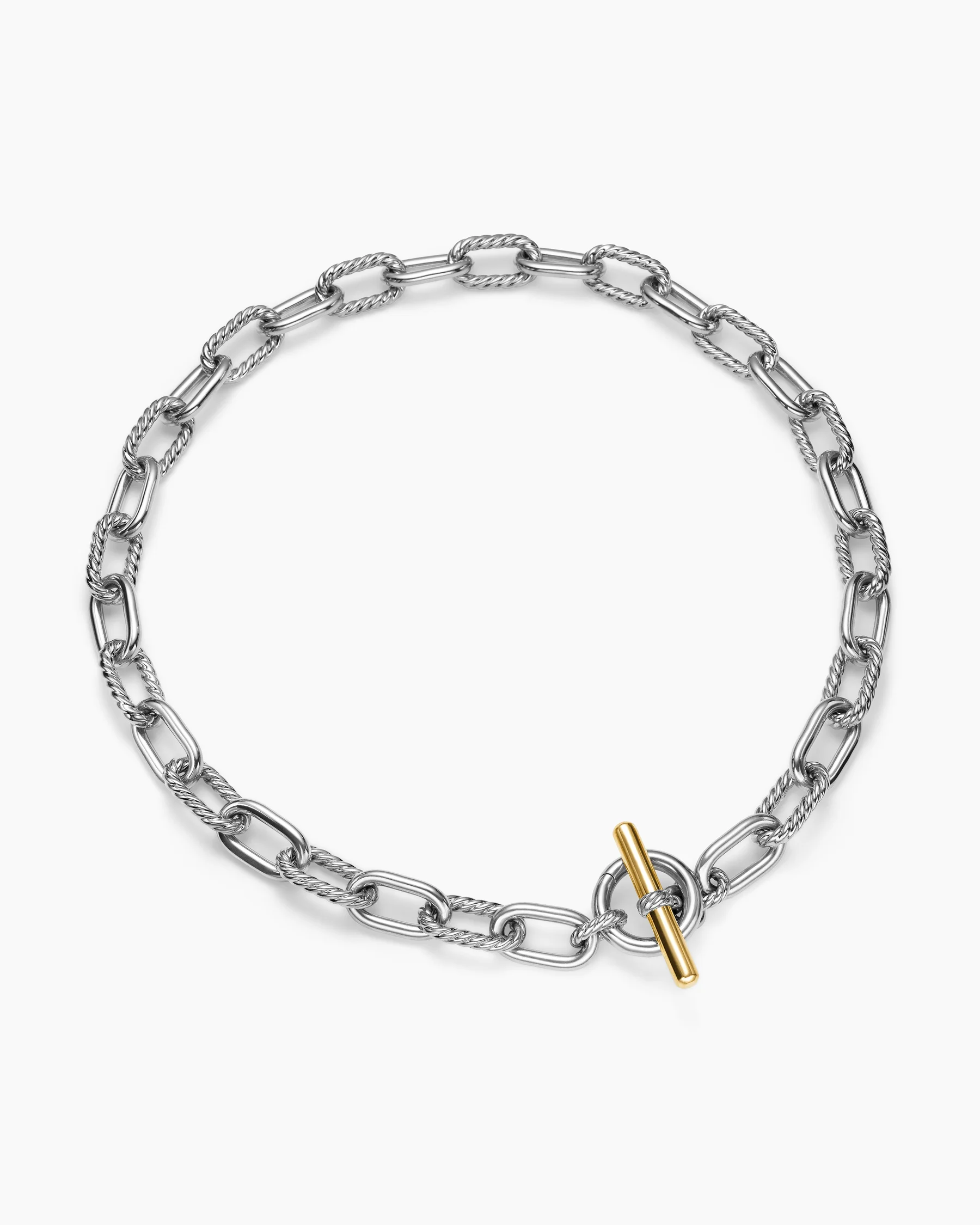 DY Madison® Toggle Chain Necklace in 18K Yellow Gold, 11mm 10 DY Madison® Toggle Chain Necklace in 18K Yellow Gold, 11mm