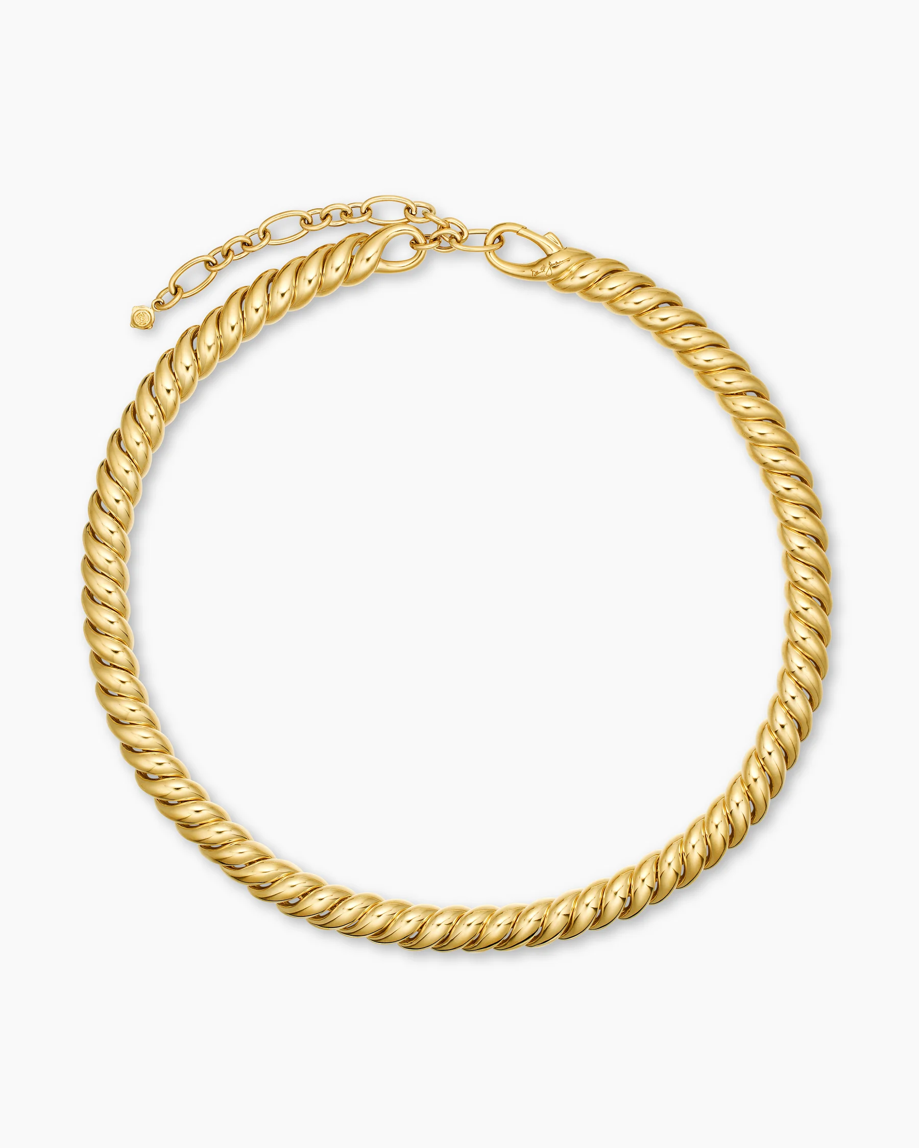 Sculpted Cable Necklace in Sterling Silver, 8.5mm 29 Sculpted Cable Necklace in Sterling Silver, 8.5mm