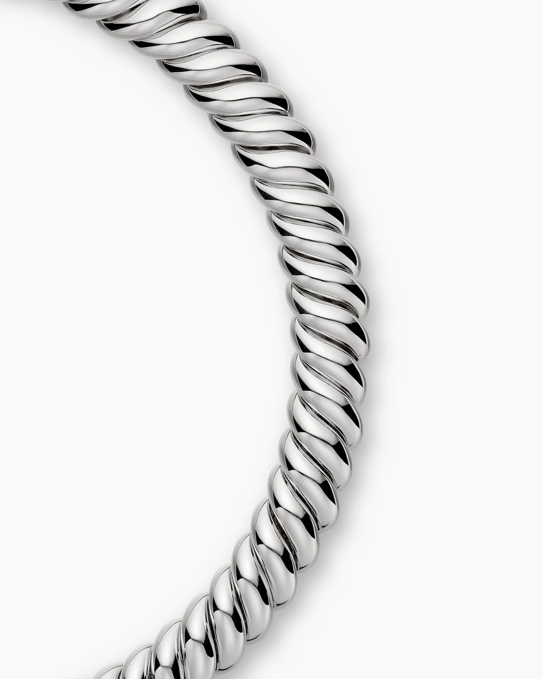 Sculpted Cable Necklace in 18K Yellow Gold, 14mm 12 Sculpted Cable Necklace in 18K Yellow Gold, 14mm