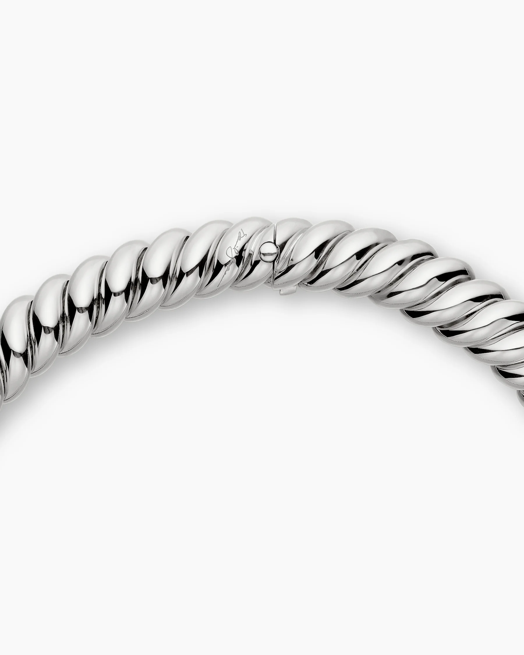 Sculpted Cable Necklace in 18K Yellow Gold, 14mm 13 Sculpted Cable Necklace in 18K Yellow Gold, 14mm