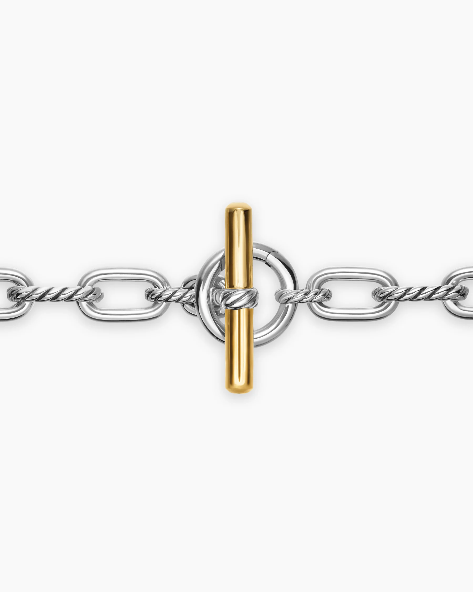 DY Madison® Toggle Chain Necklace in 18K Yellow Gold, 8.5mm 11 DY Madison® Toggle Chain Necklace in 18K Yellow Gold, 8.5mm