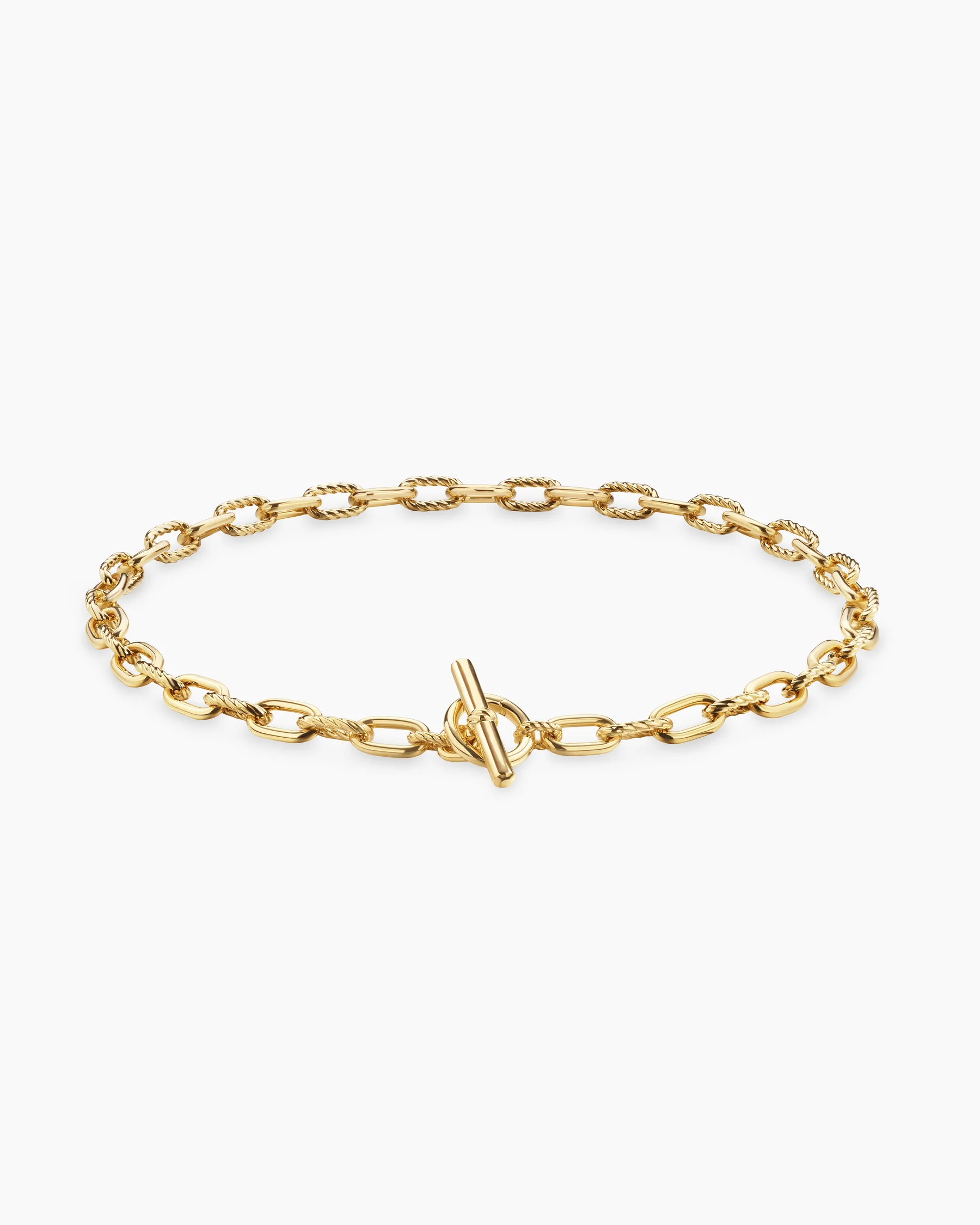 DY Madison® Toggle Chain Necklace in 18K Yellow Gold, 8.5mm 15 DY Madison® Toggle Chain Necklace in 18K Yellow Gold, 8.5mm