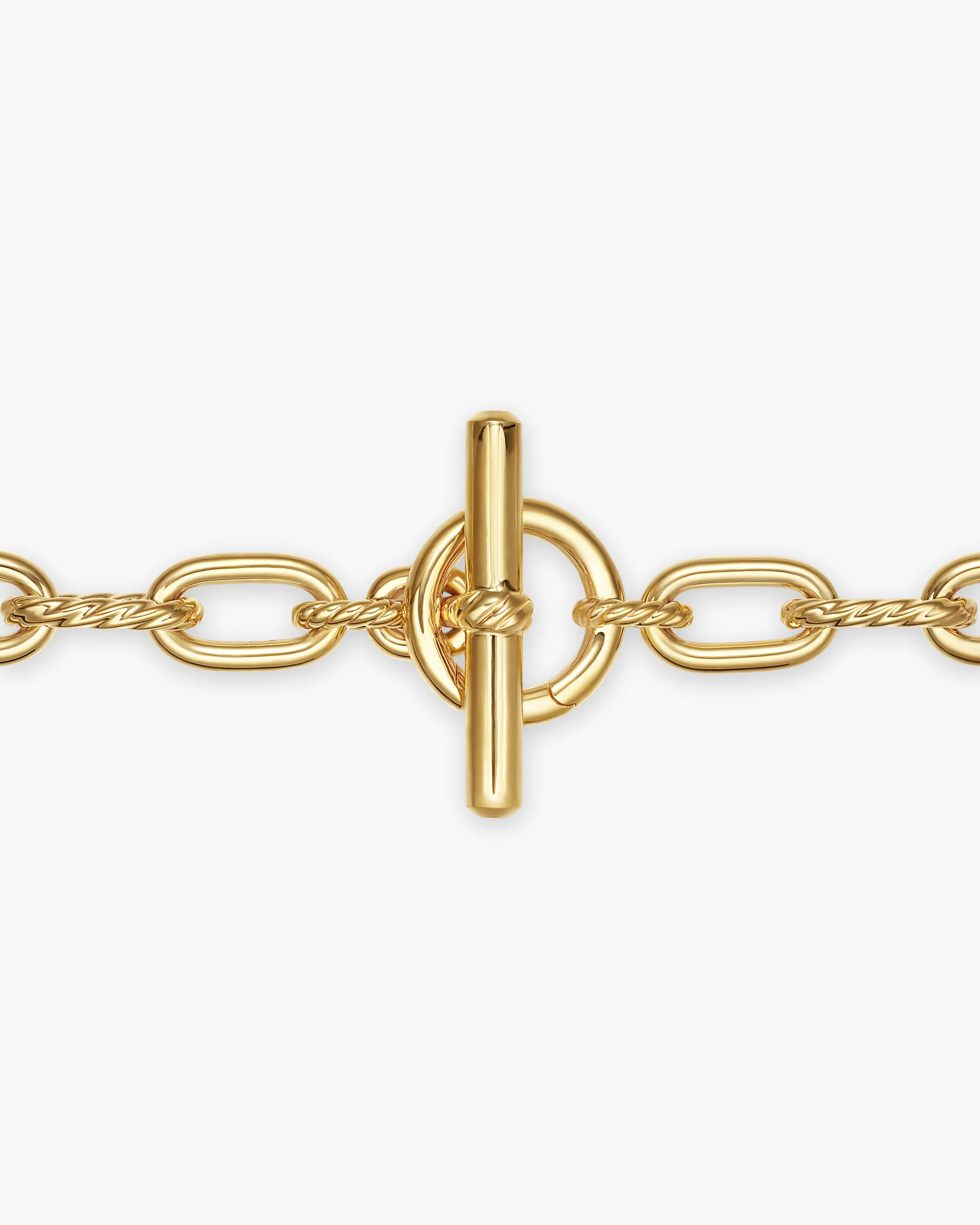 DY Madison® Toggle Chain Necklace in 18K Yellow Gold, 8.5mm 17 DY Madison® Toggle Chain Necklace in 18K Yellow Gold, 8.5mm