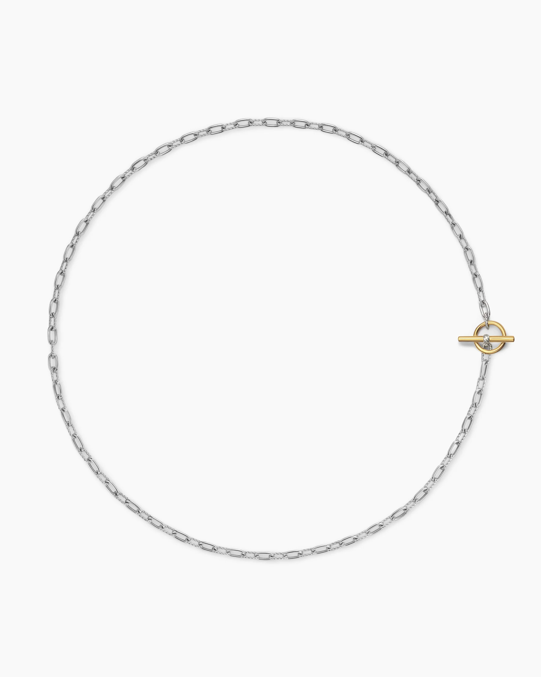 DY Madison® Toggle Chain Necklace in Sterling Silver, 3mm