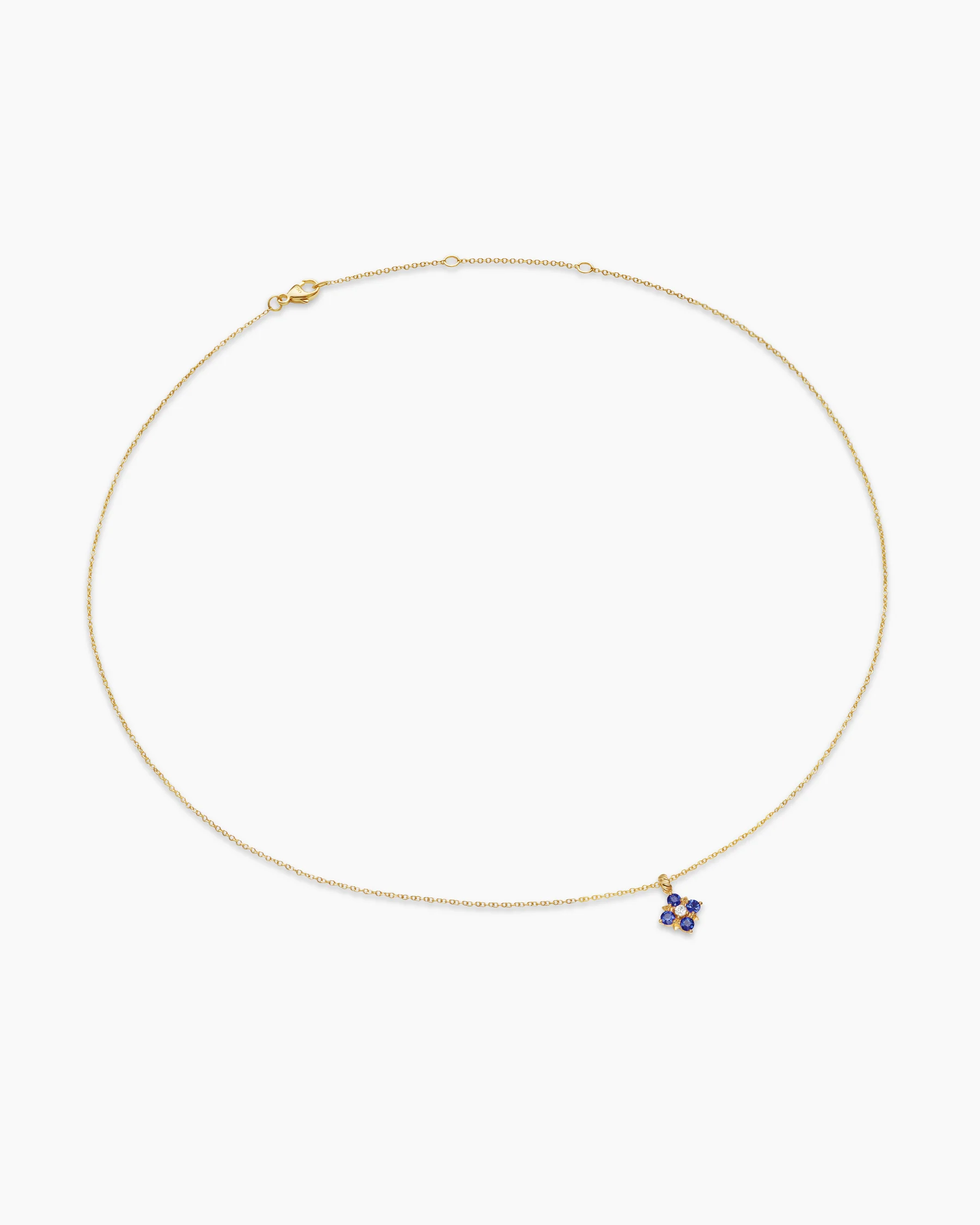 Petite Modern Renaissance® Pendant Necklace in 18K Yellow Gold with Emeralds and Diamond, 9.2mm 13 Petite Modern Renaissance® Pendant Necklace in 18K Yellow Gold with Emeralds and Diamond, 9.2mm