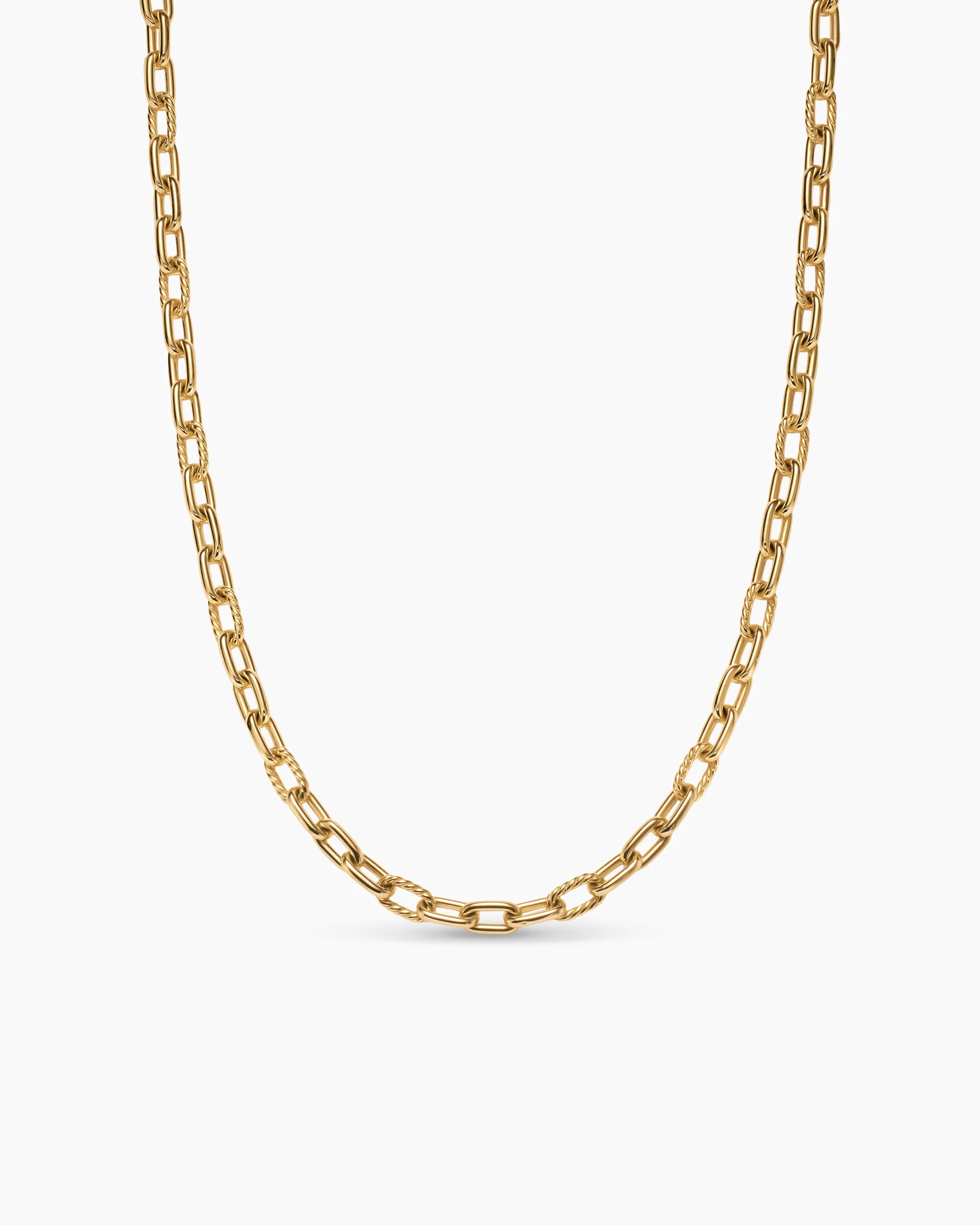 DY Madison® Chain Necklace in 18K Yellow Gold, 6mm