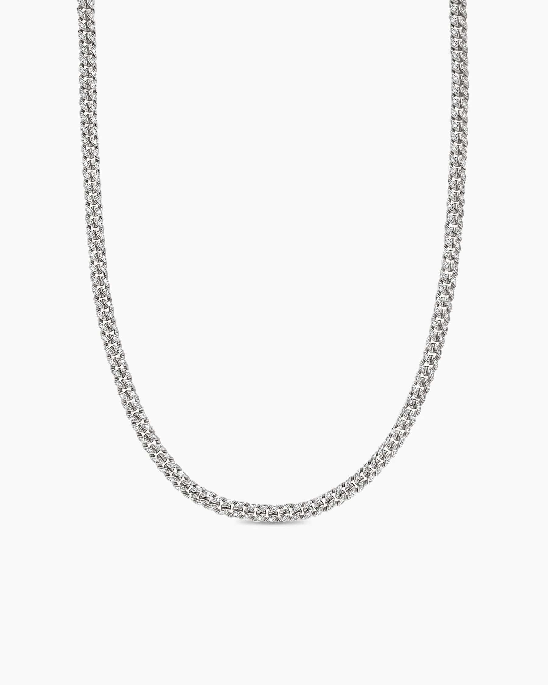 Curb Chain Necklace in 18K Rose Gold, 6mm 19 Curb Chain Necklace in 18K Rose Gold, 6mm