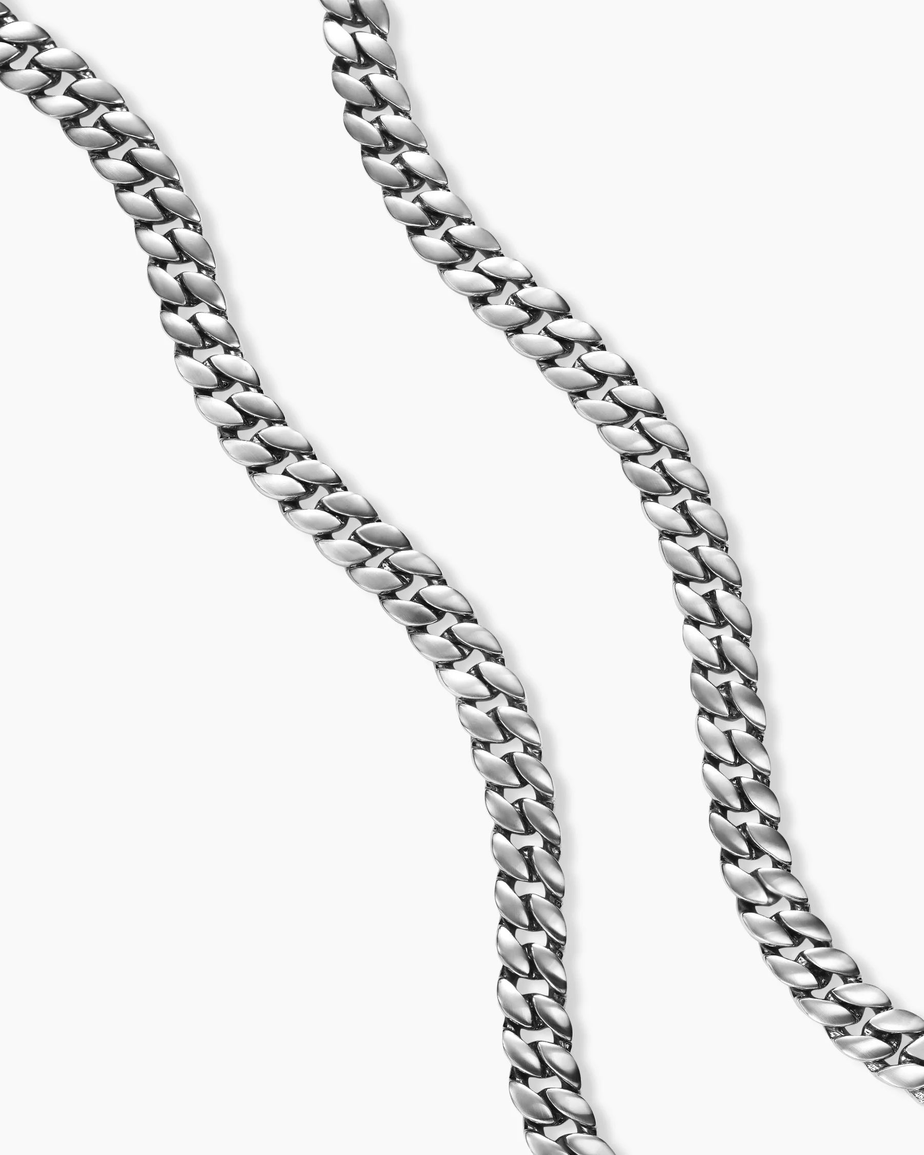 Curb Chain Necklace in 18K Rose Gold, 6mm 28 Curb Chain Necklace in 18K Rose Gold, 6mm