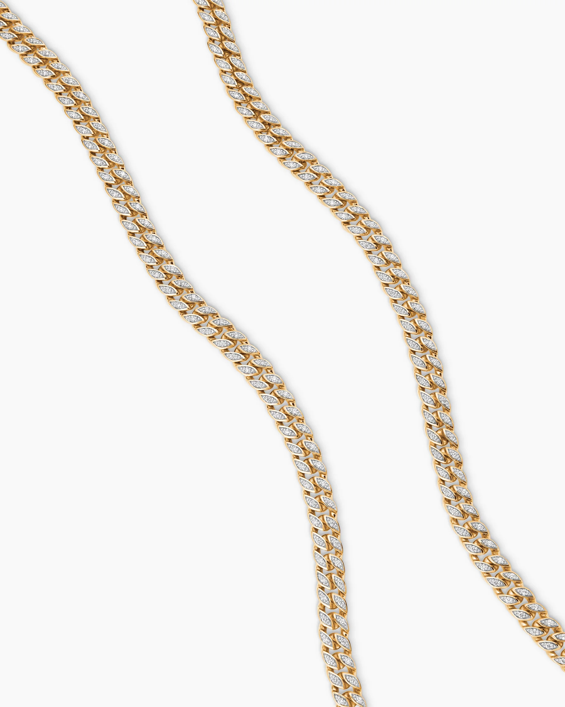 Curb Chain Necklace in 18K Rose Gold, 6mm 34 Curb Chain Necklace in 18K Rose Gold, 6mm