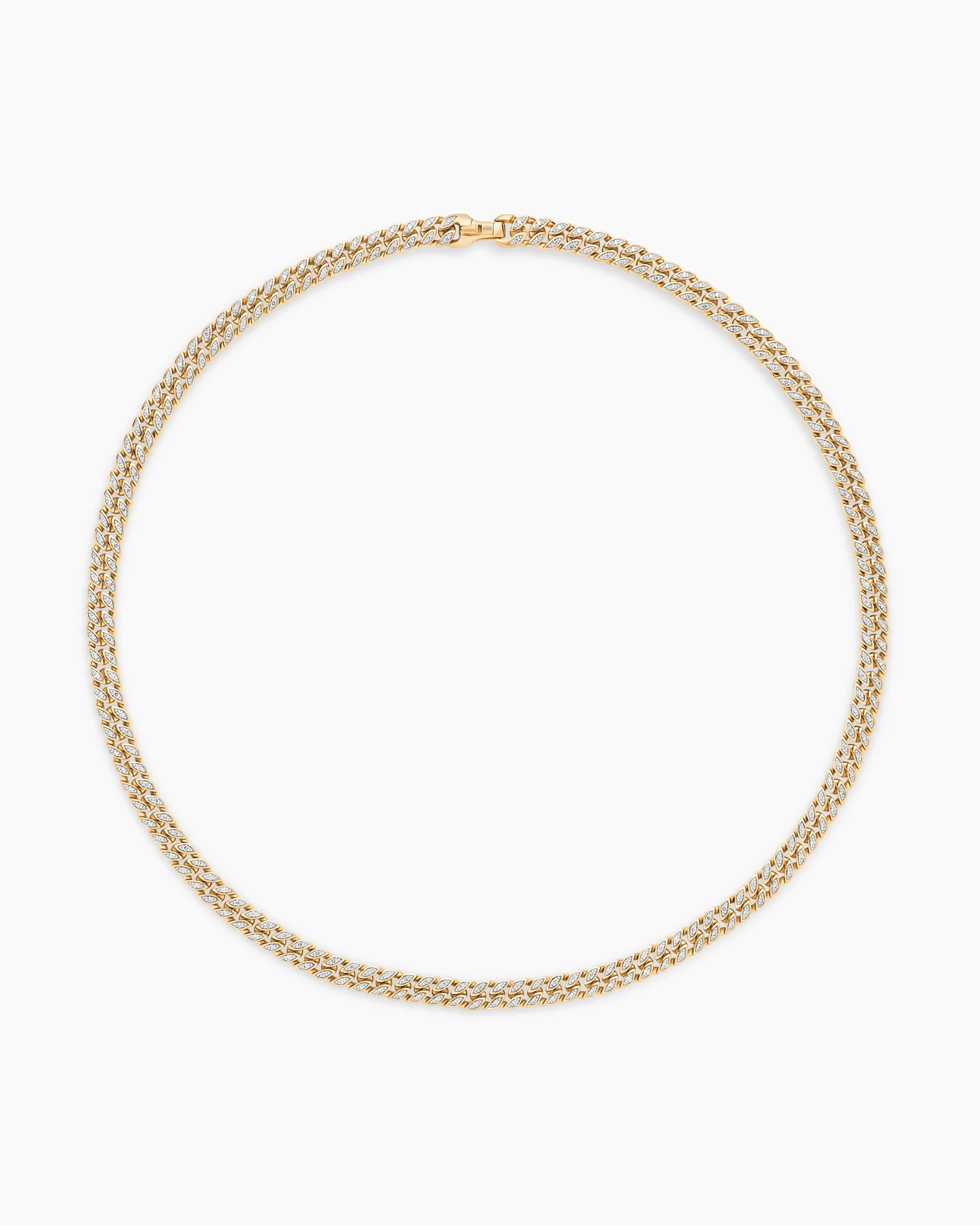 Curb Chain Necklace in 18K Rose Gold, 6mm 35 Curb Chain Necklace in 18K Rose Gold, 6mm