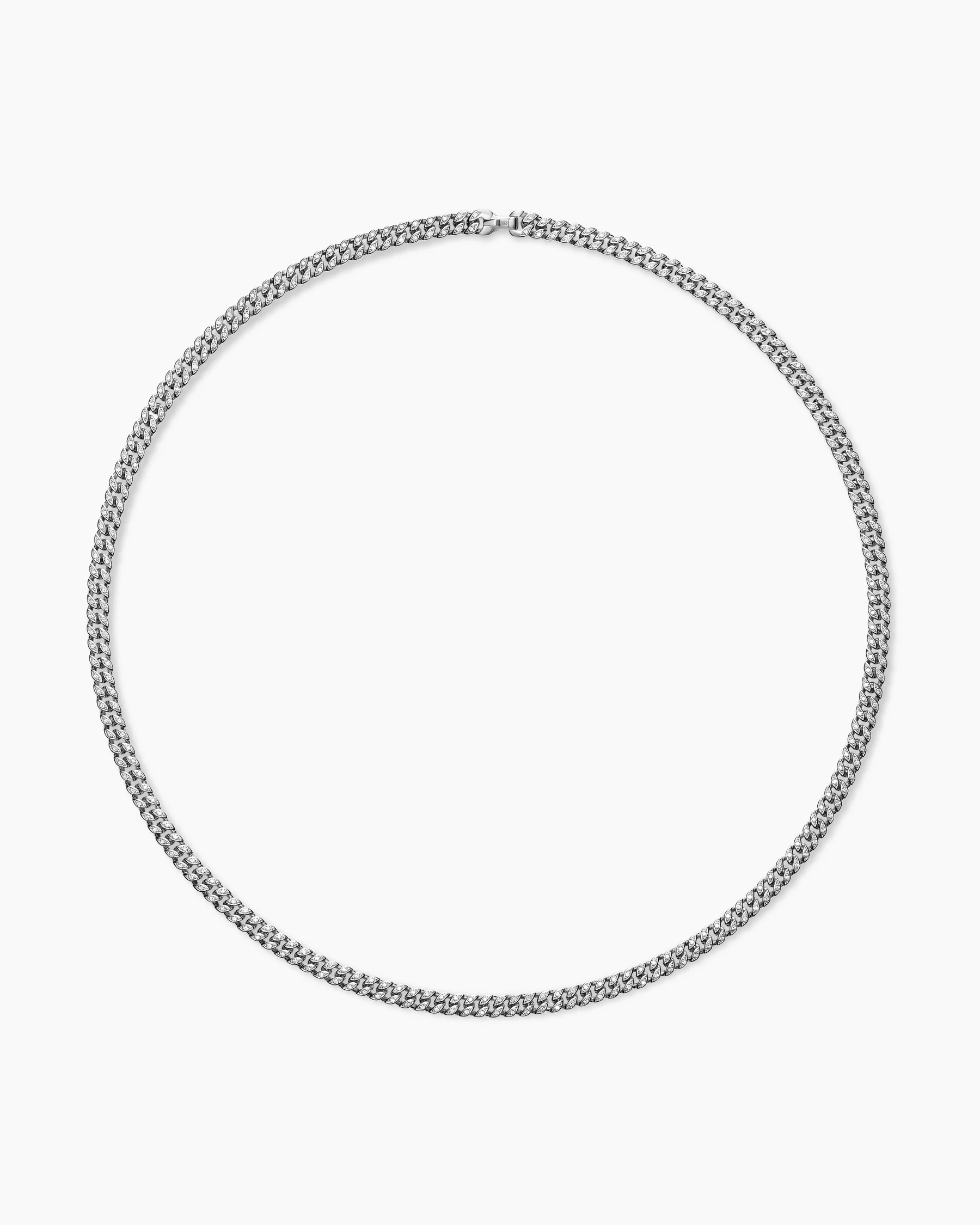 Curb Chain Necklace in 18K Rose Gold, 6mm 4 Curb Chain Necklace in 18K Rose Gold, 6mm