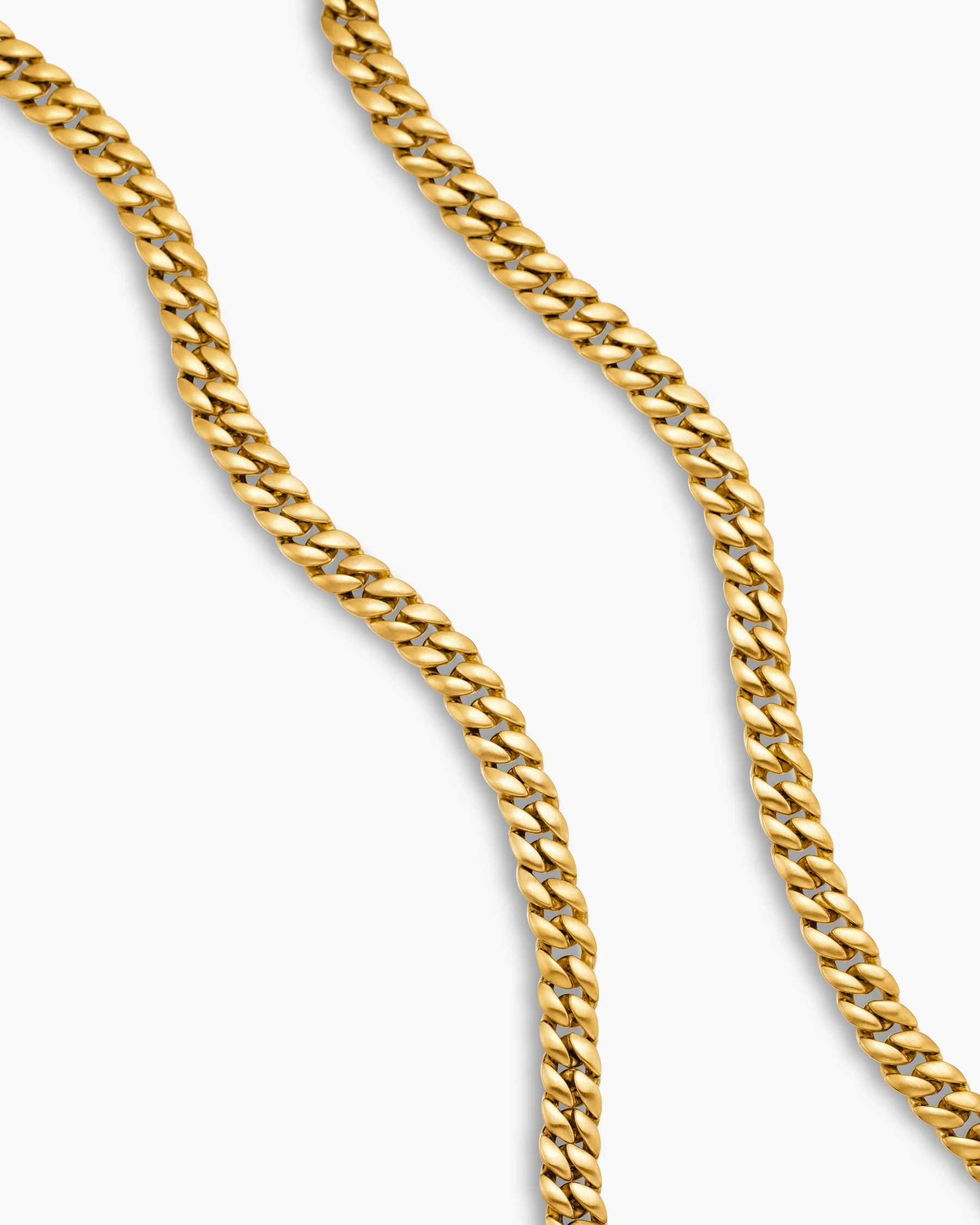 Curb Chain Necklace in 18K Rose Gold, 6mm 41 Curb Chain Necklace in 18K Rose Gold, 6mm