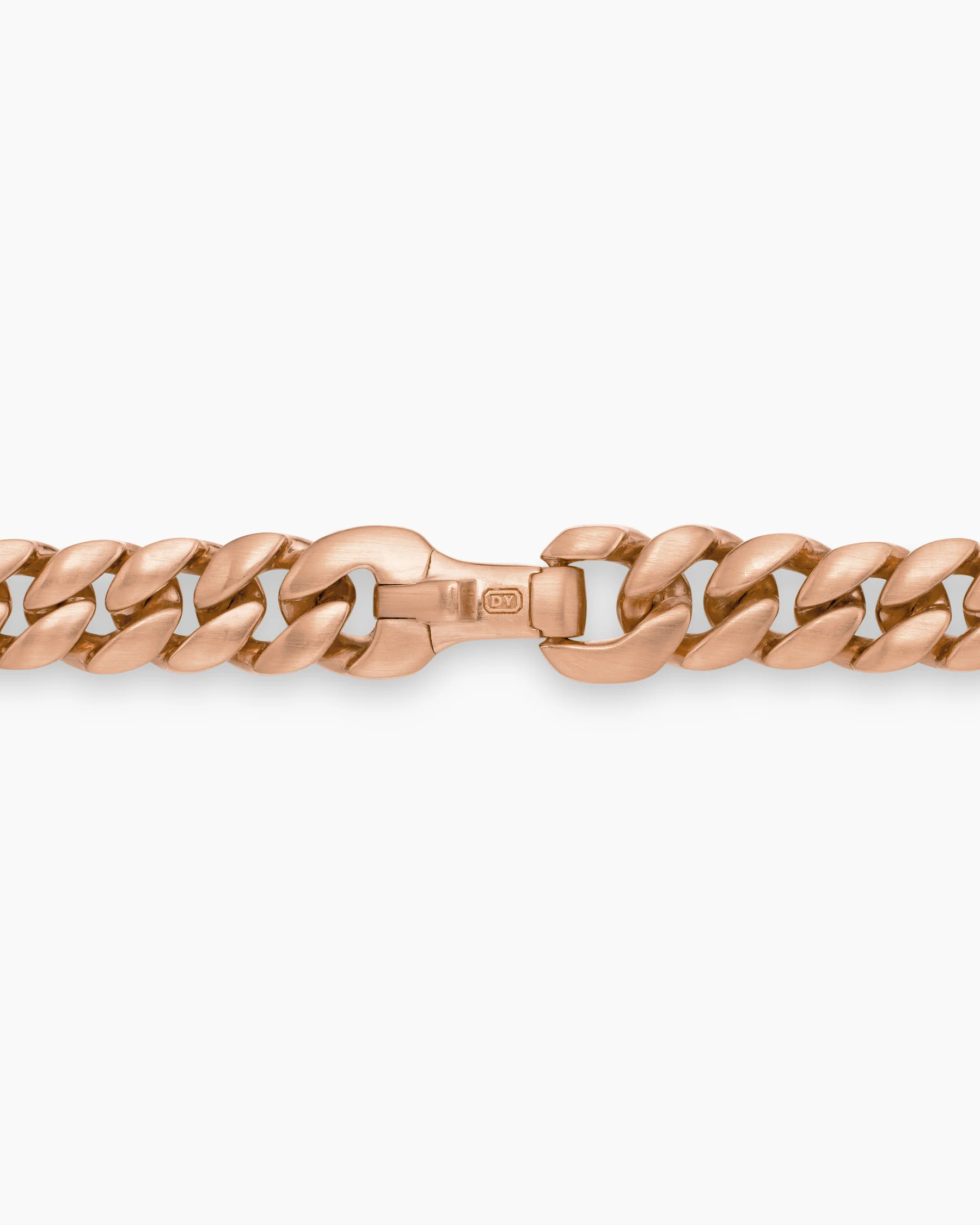 Curb Chain Necklace in 18K Rose Gold, 6mm 57 Curb Chain Necklace in 18K Rose Gold, 6mm