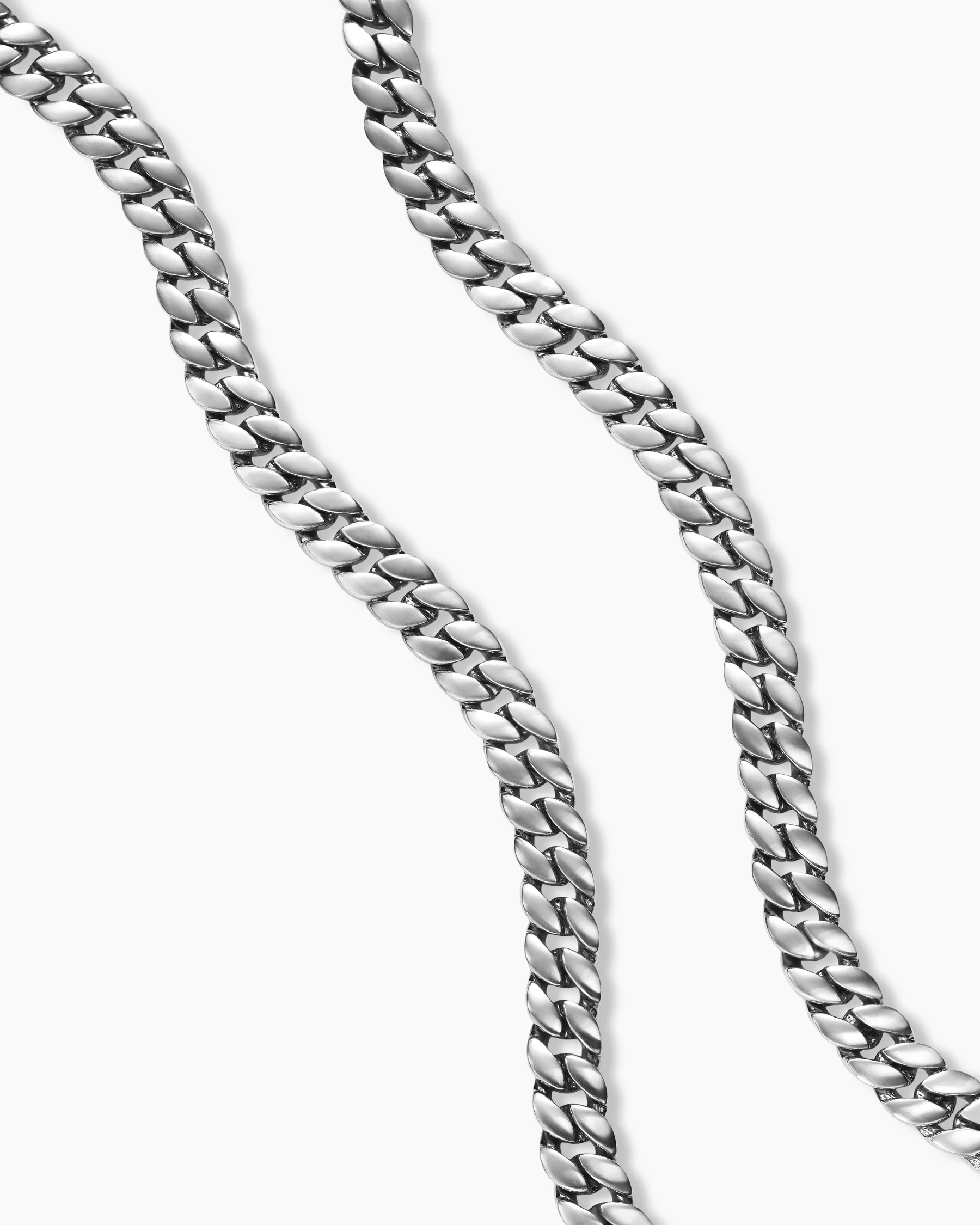 Curb Chain Necklace in 18K Rose Gold, 6mm 9 Curb Chain Necklace in 18K Rose Gold, 6mm