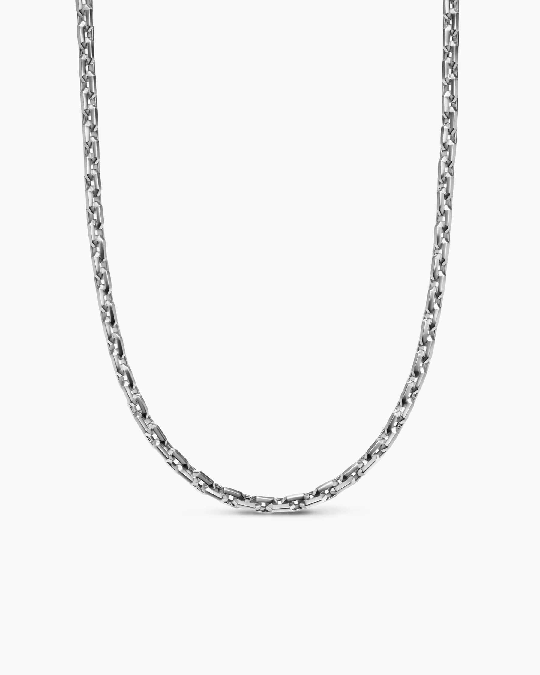 Streamline® Link Necklace in Platinum, 5.5mm