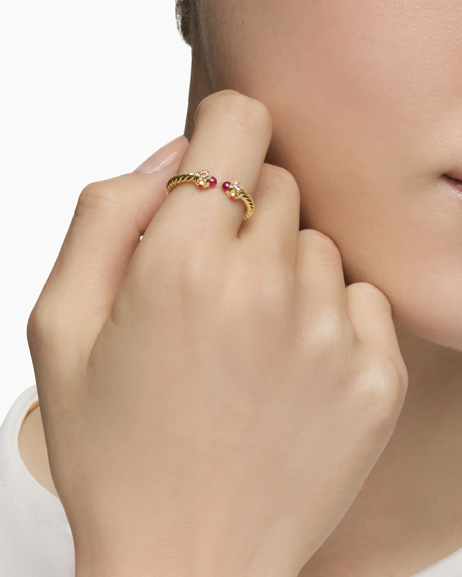 Renaissance® Ring in 18K Yellow Gold with Madeira Citrine, 2.3mm 39 Renaissance® Ring in 18K Yellow Gold with Madeira Citrine, 2.3mm