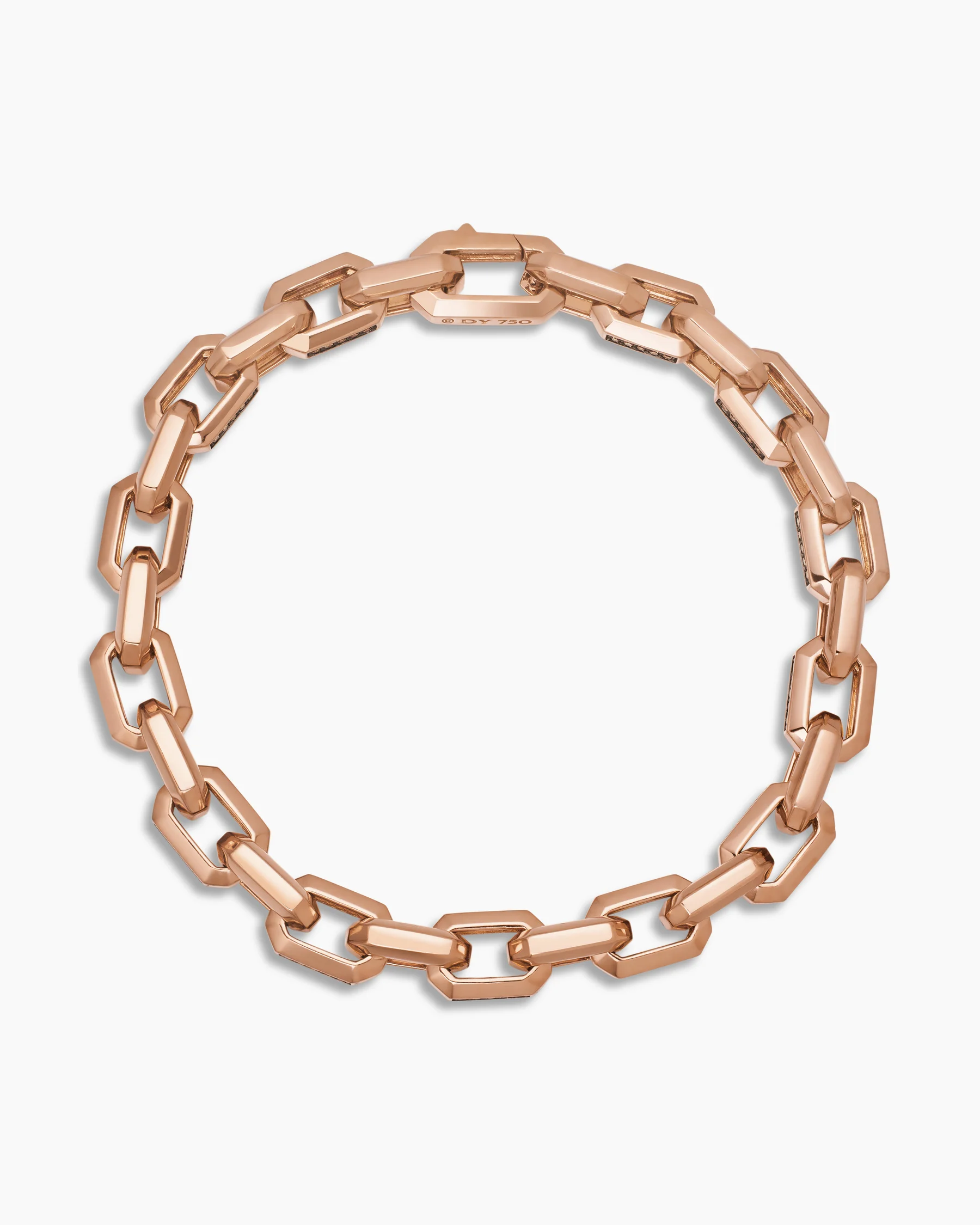 Streamline® Heirloom Chain Link Bracelet in Sterling Silver with Pavé Black Diamonds, 7.5mm 11 Streamline® Heirloom Chain Link Bracelet in Sterling Silver with Pavé Black Diamonds, 7.5mm