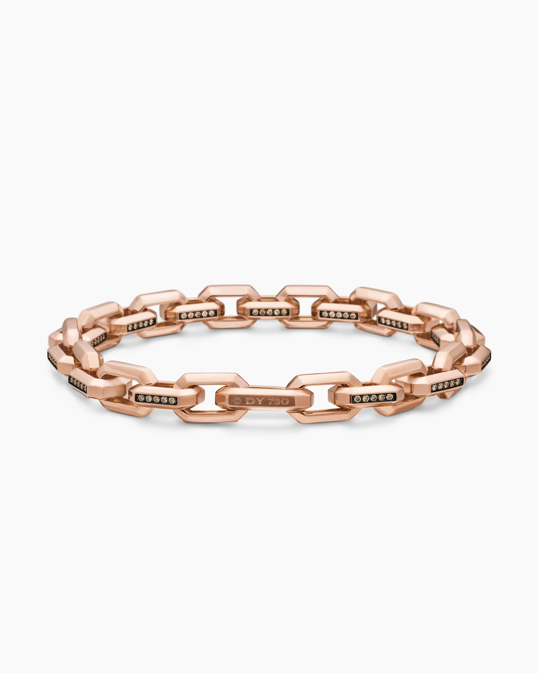 Streamline® Heirloom Chain Link Bracelet in Sterling Silver with Pavé Black Diamonds, 7.5mm 13 Streamline® Heirloom Chain Link Bracelet in Sterling Silver with Pavé Black Diamonds, 7.5mm
