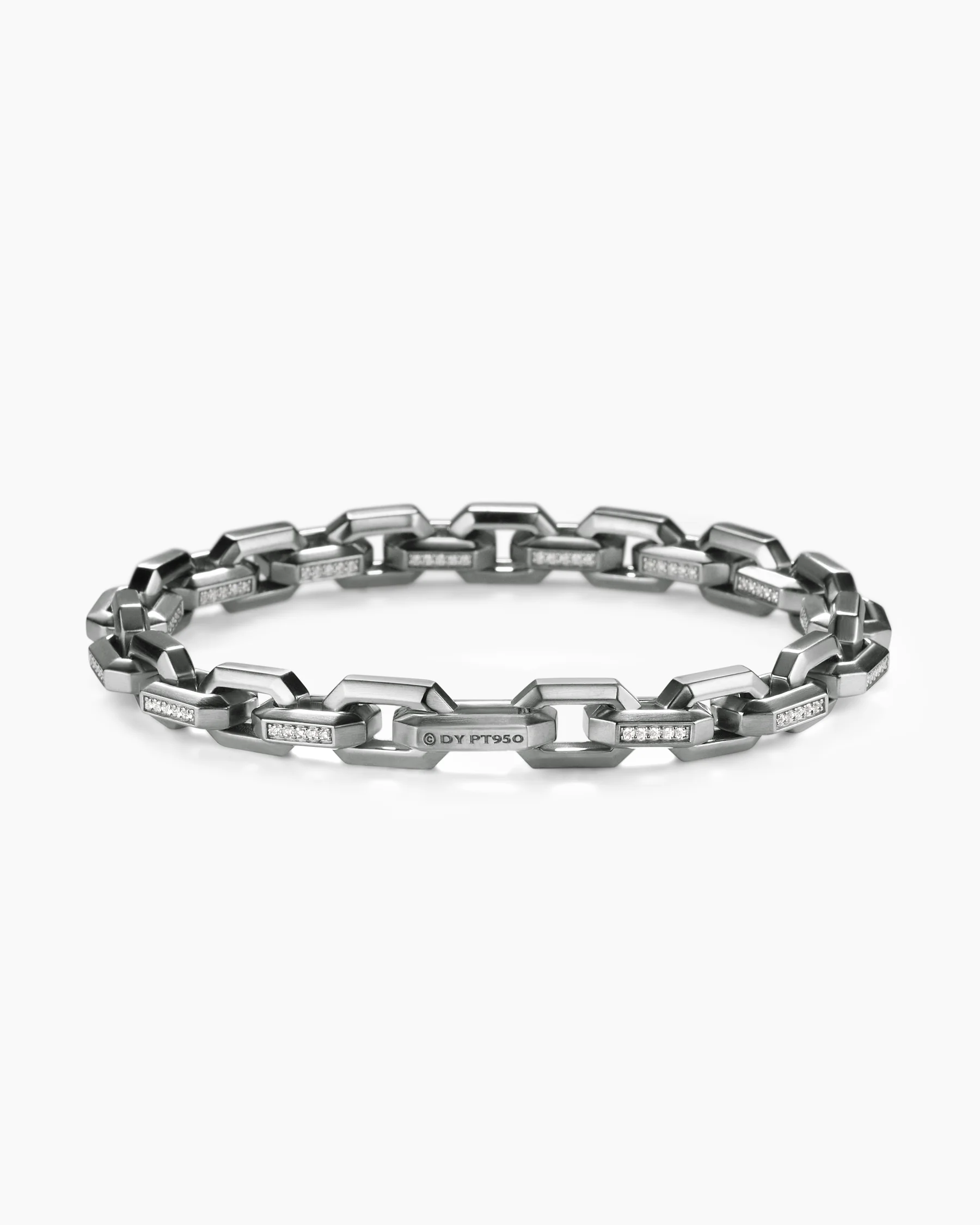 Streamline® Heirloom Chain Link Bracelet in Sterling Silver with Pavé Black Diamonds, 7.5mm 34 Streamline® Heirloom Chain Link Bracelet in Sterling Silver with Pavé Black Diamonds, 7.5mm