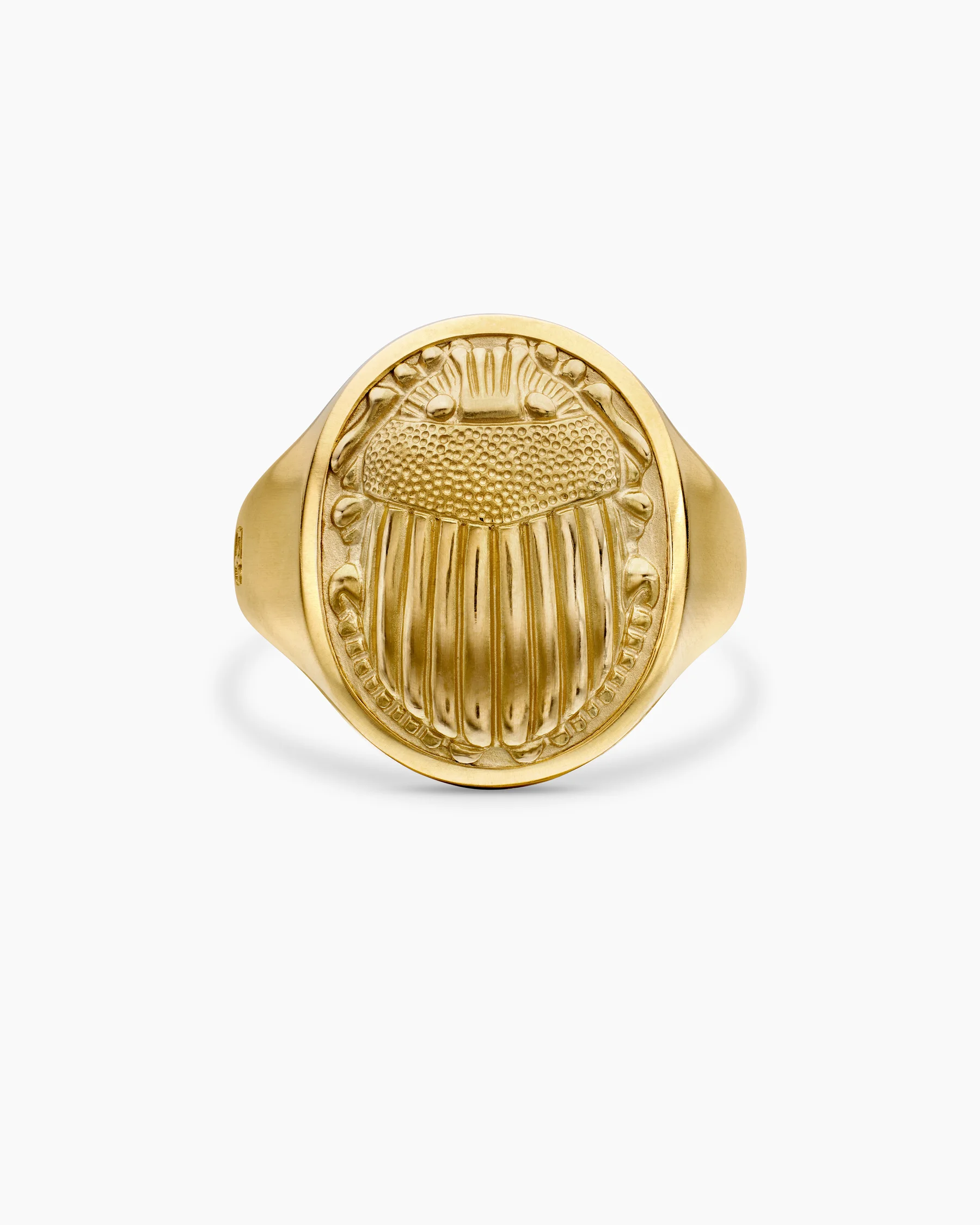 Petrvs® Scarab Signet Ring in 18K Yellow Gold, 21.5mm 11 Petrvs® Scarab Signet Ring in 18K Yellow Gold, 21.5mm
