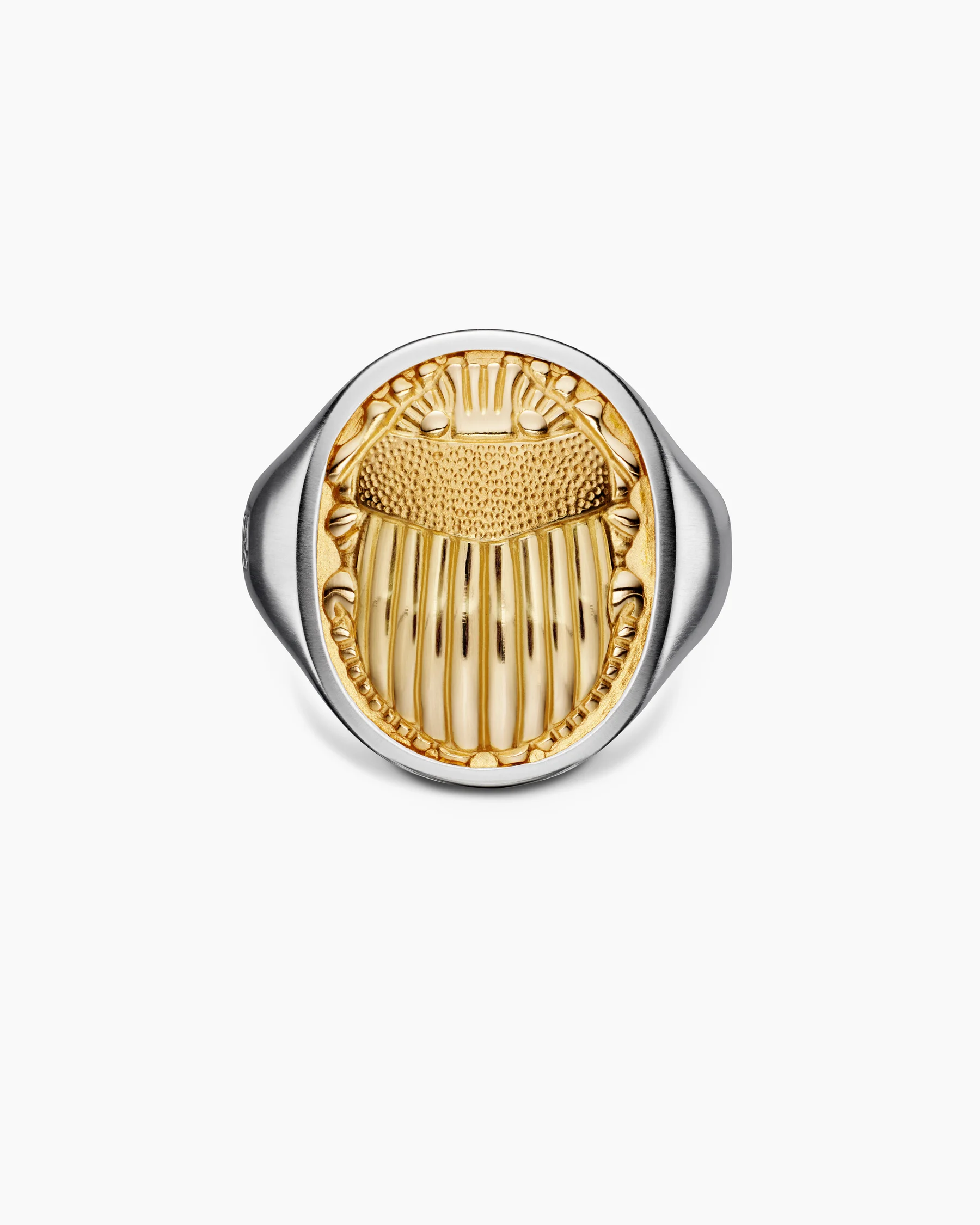 Petrvs® Scarab Signet Ring in 18K Yellow Gold, 21.5mm 4 Petrvs® Scarab Signet Ring in 18K Yellow Gold, 21.5mm