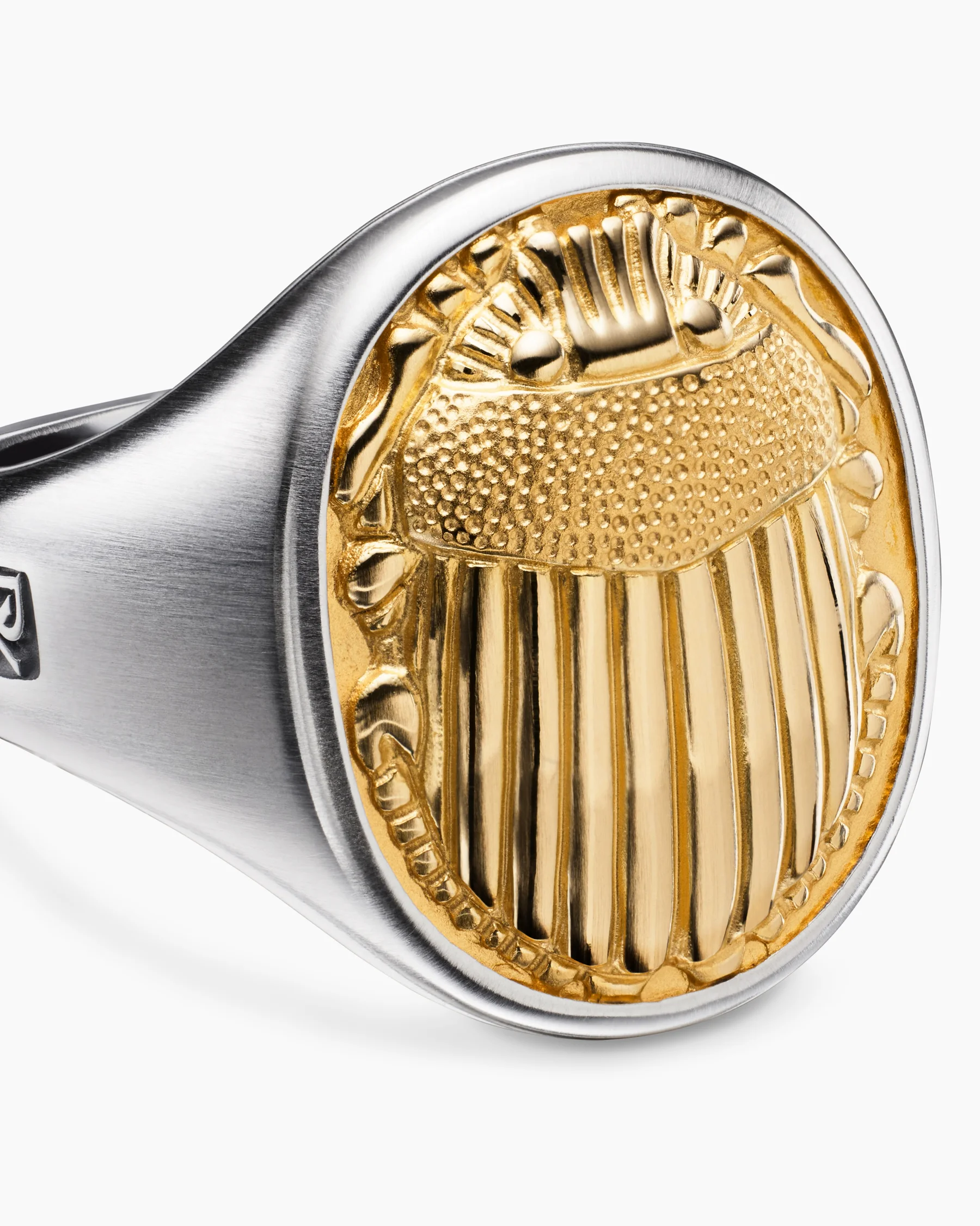 Petrvs® Scarab Signet Ring in 18K Yellow Gold, 21.5mm 5 Petrvs® Scarab Signet Ring in 18K Yellow Gold, 21.5mm