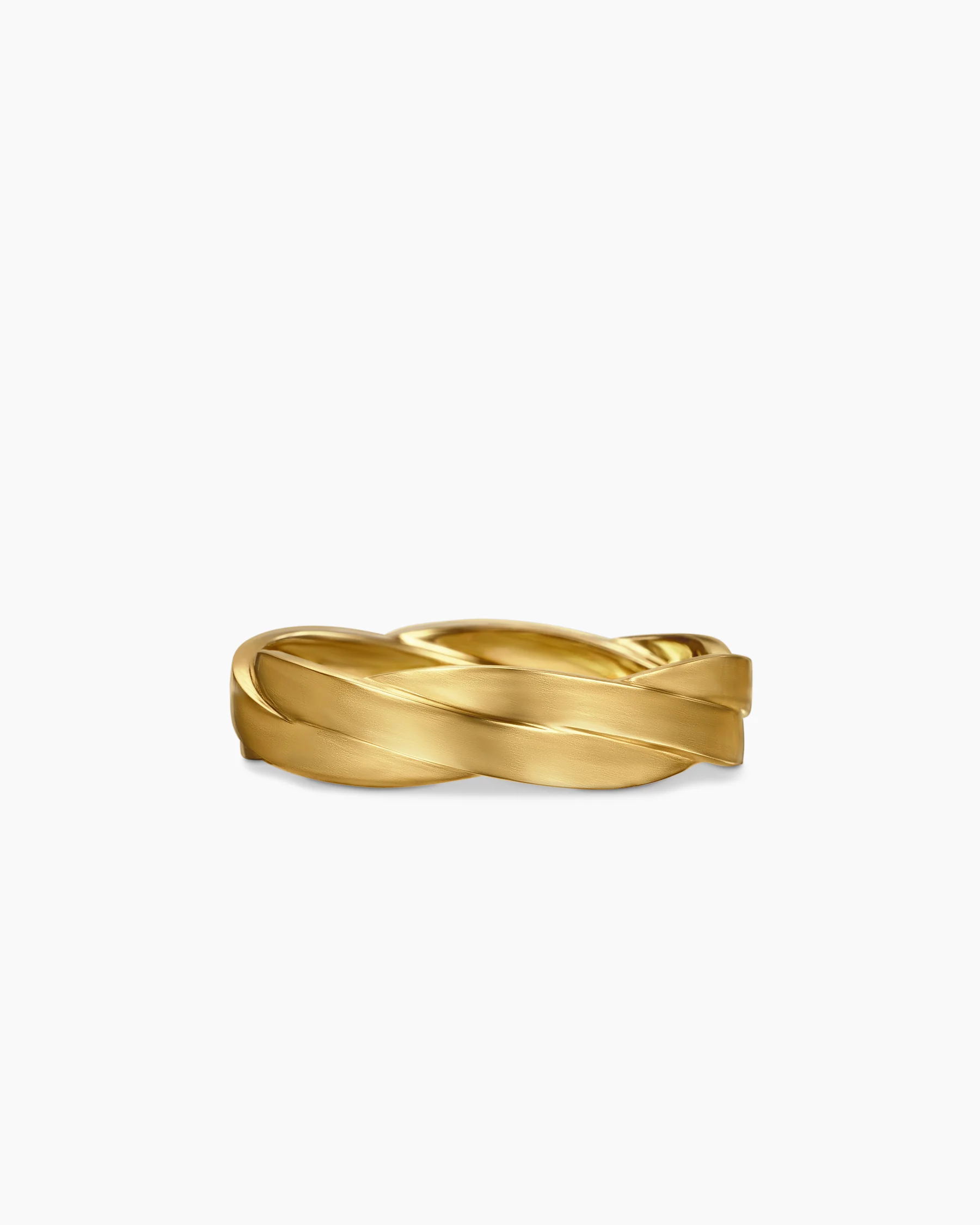 DY Helios™ Band Ring in Black Titanium, 6mm