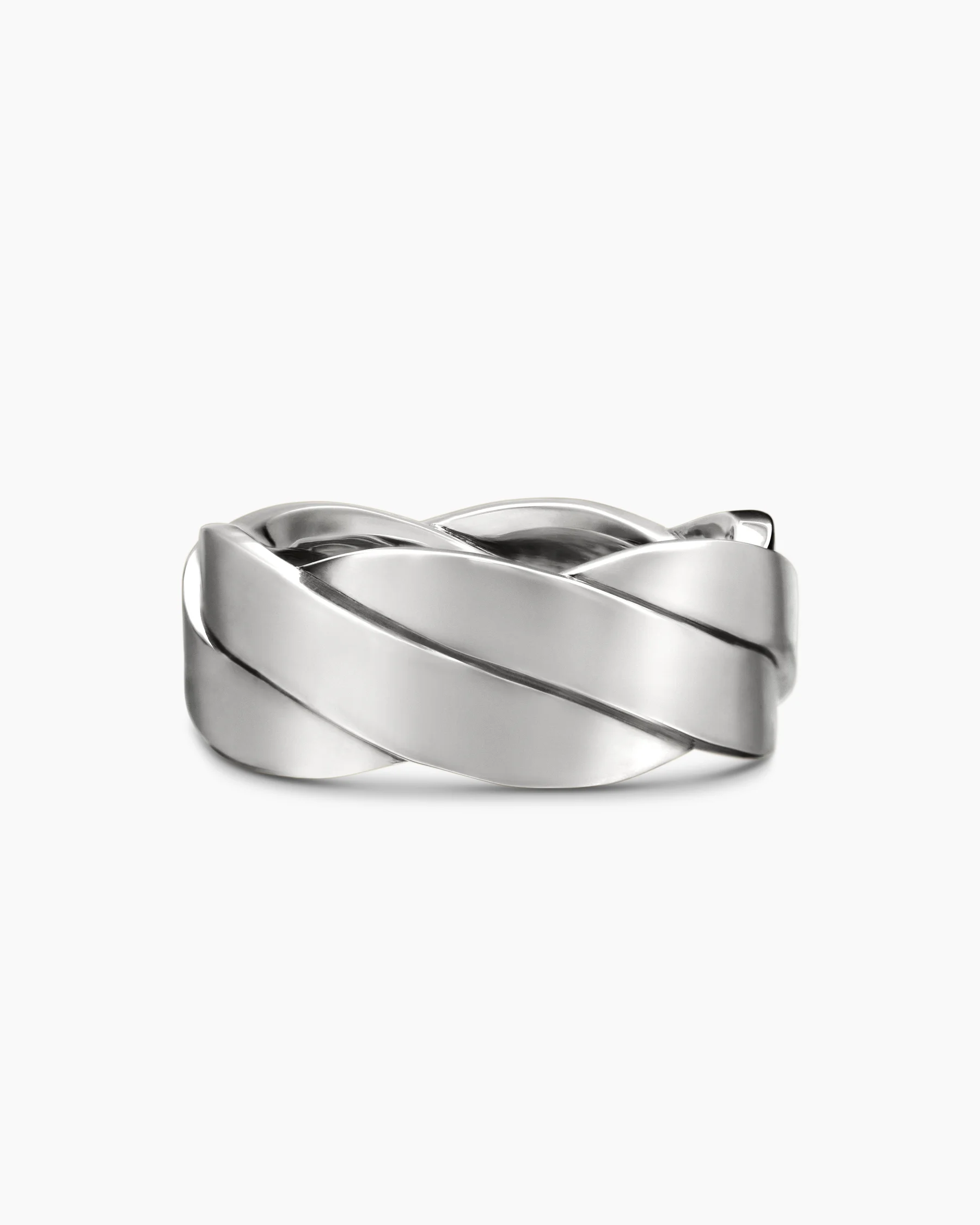 DY Helios™ Band Ring in Sterling Silver, 9mm 1 DY Helios™ Band Ring in Sterling Silver, 9mm