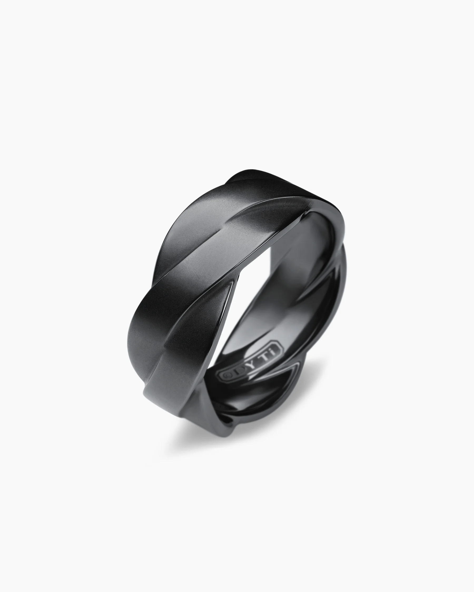 DY Helios™ Band Ring in Sterling Silver, 9mm 10 DY Helios™ Band Ring in Sterling Silver, 9mm