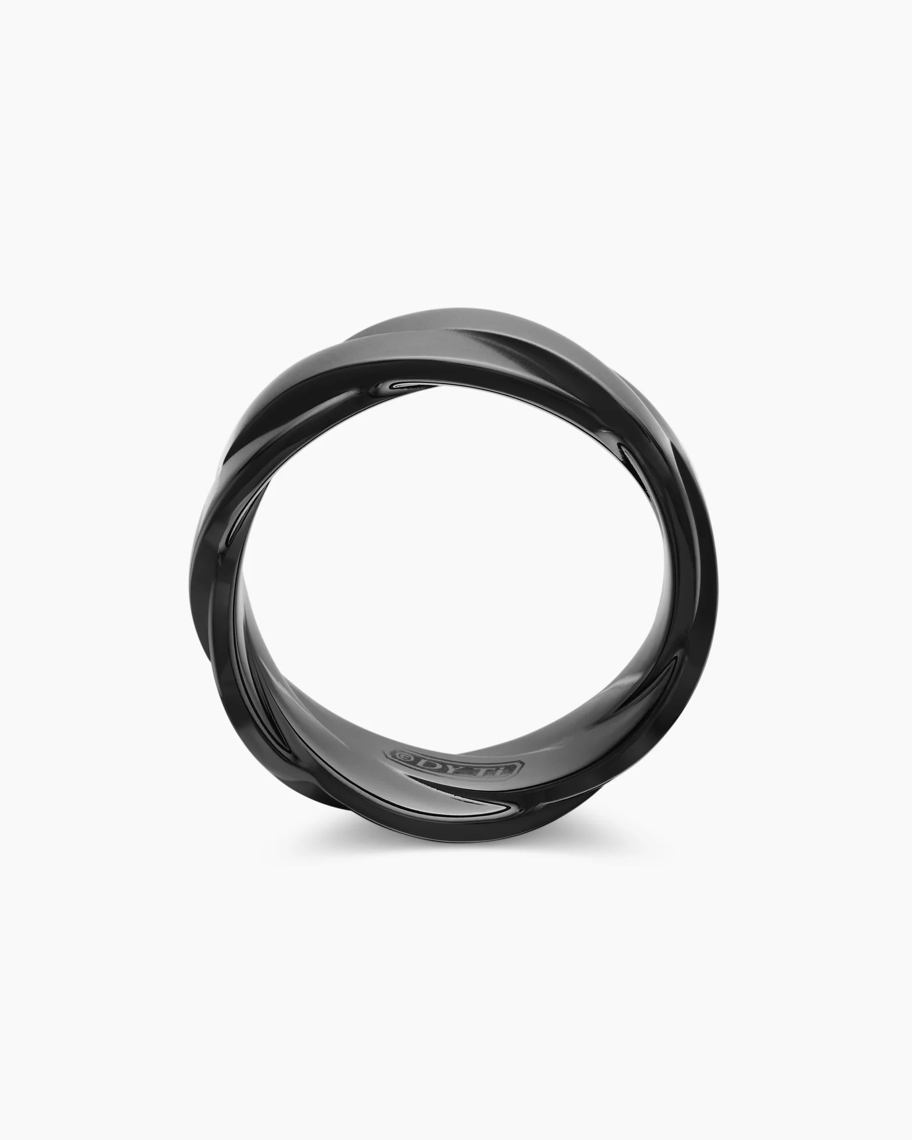 DY Helios™ Band Ring in Sterling Silver, 9mm 12 DY Helios™ Band Ring in Sterling Silver, 9mm