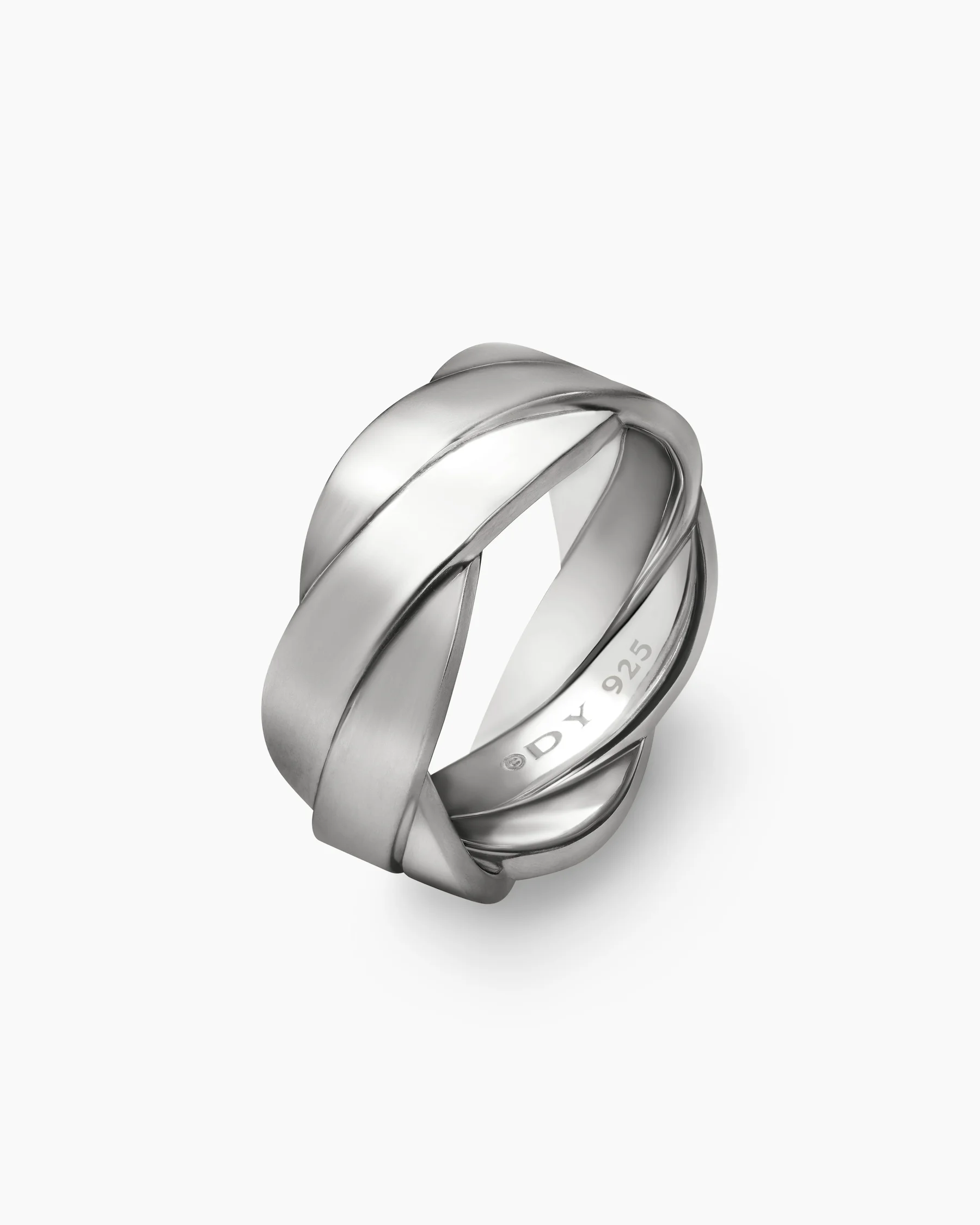 DY Helios™ Band Ring in Sterling Silver, 9mm 3 DY Helios™ Band Ring in Sterling Silver, 9mm
