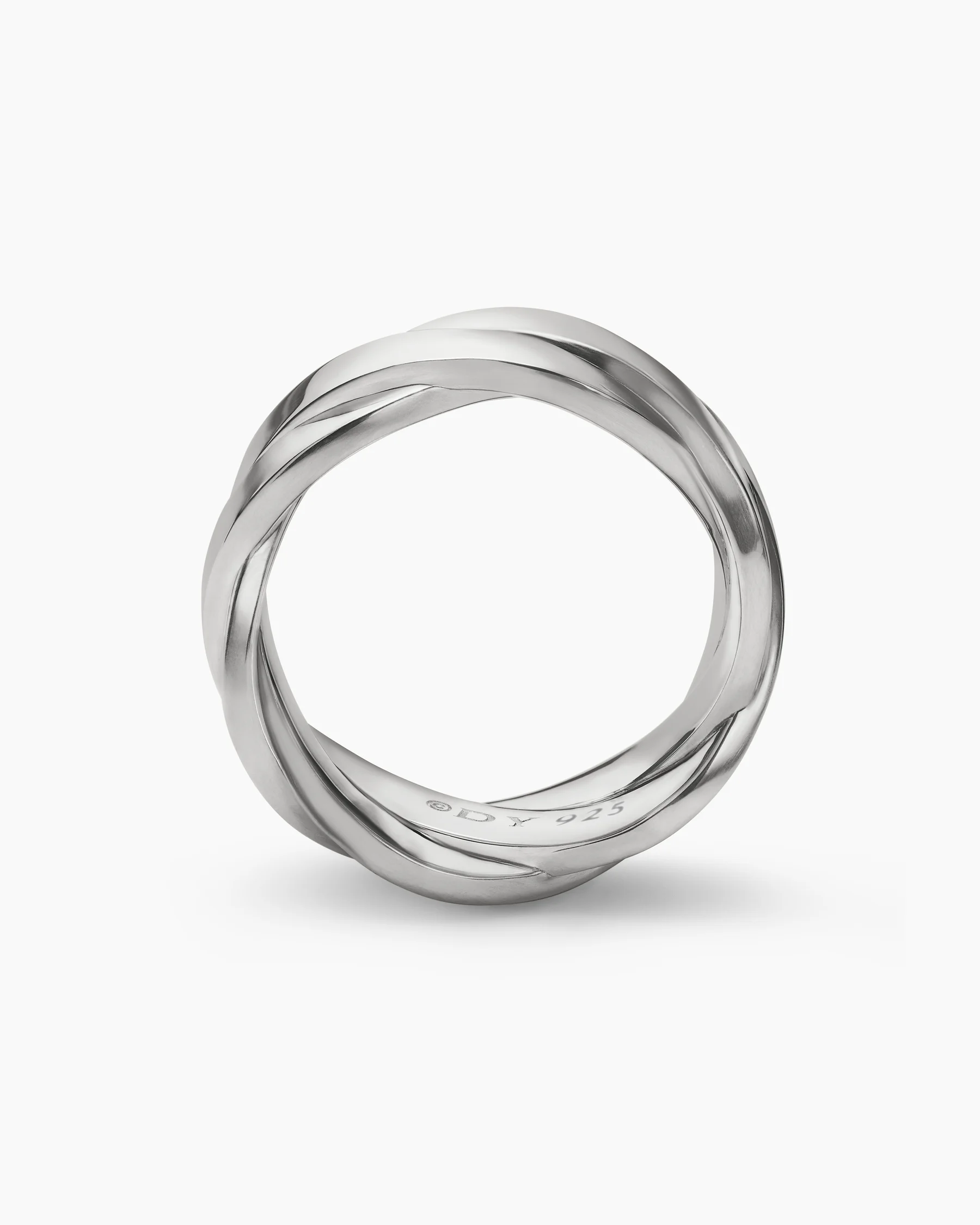 DY Helios™ Band Ring in Sterling Silver, 9mm 5 DY Helios™ Band Ring in Sterling Silver, 9mm