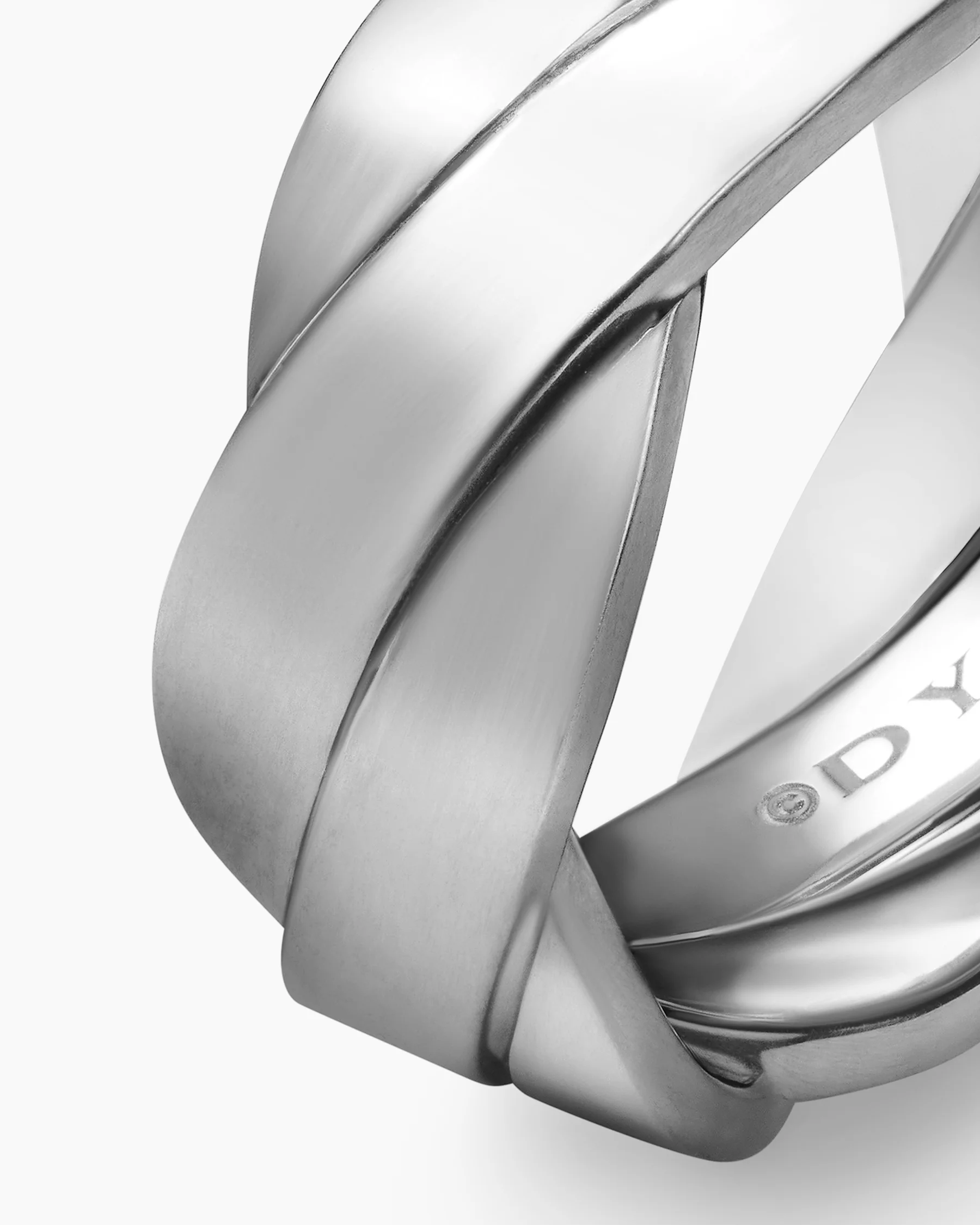 DY Helios™ Band Ring in Sterling Silver, 9mm 6 DY Helios™ Band Ring in Sterling Silver, 9mm