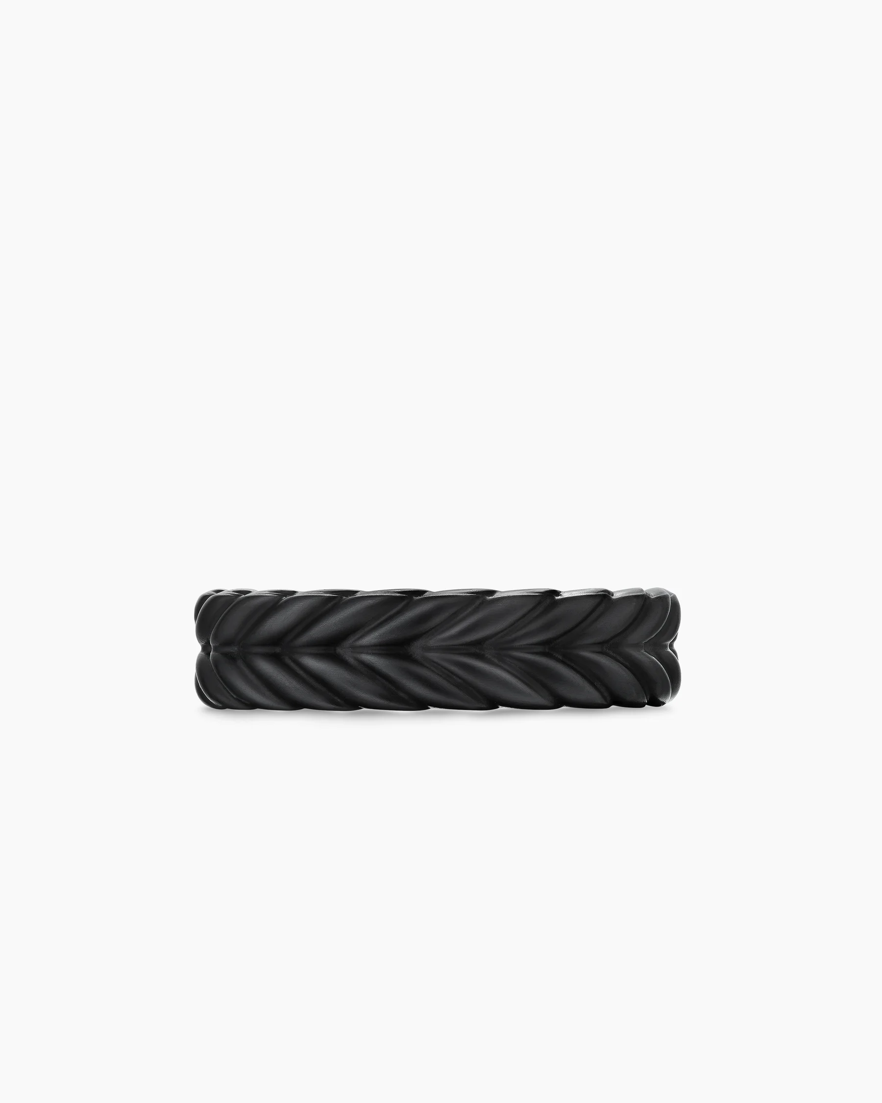 Chevron Band Ring in 18K Rose Gold, 6.2mm 10 Chevron Band Ring in 18K Rose Gold, 6.2mm