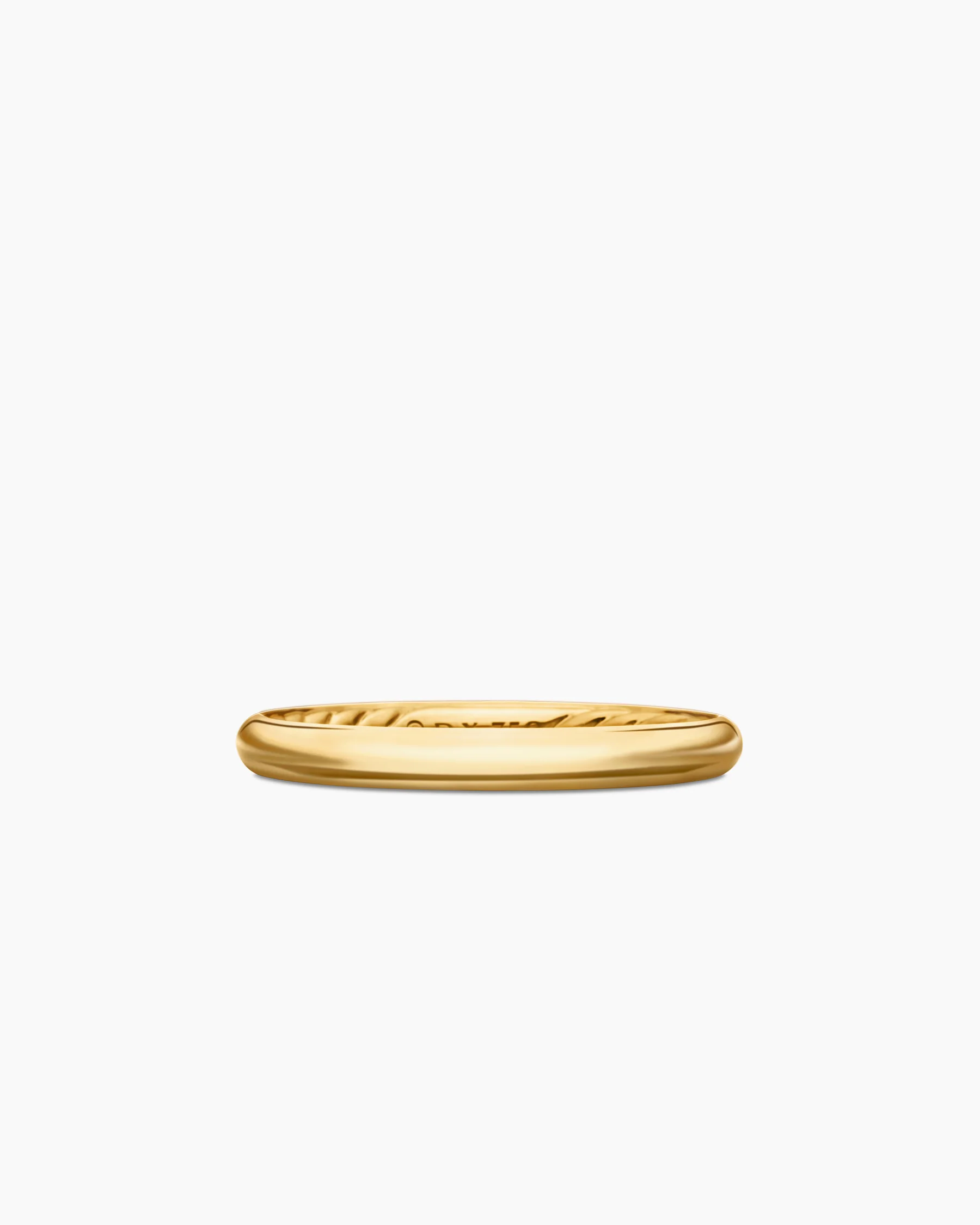 DY Eden Band Ring in Platinum, 2.5mm 43 DY Eden Band Ring in Platinum, 2.5mm