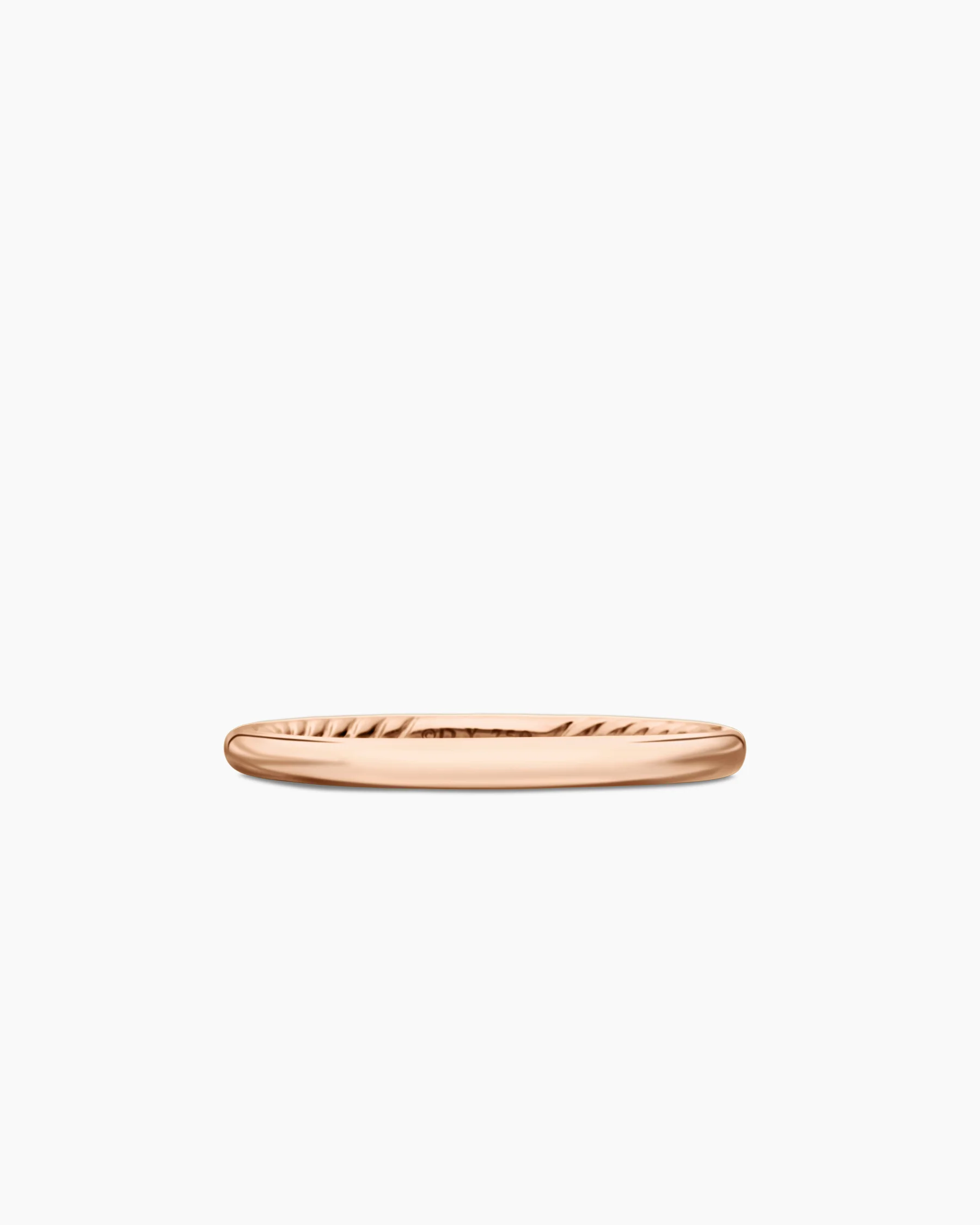 DY Eden Band Ring in 18K Yellow Gold, 2mm