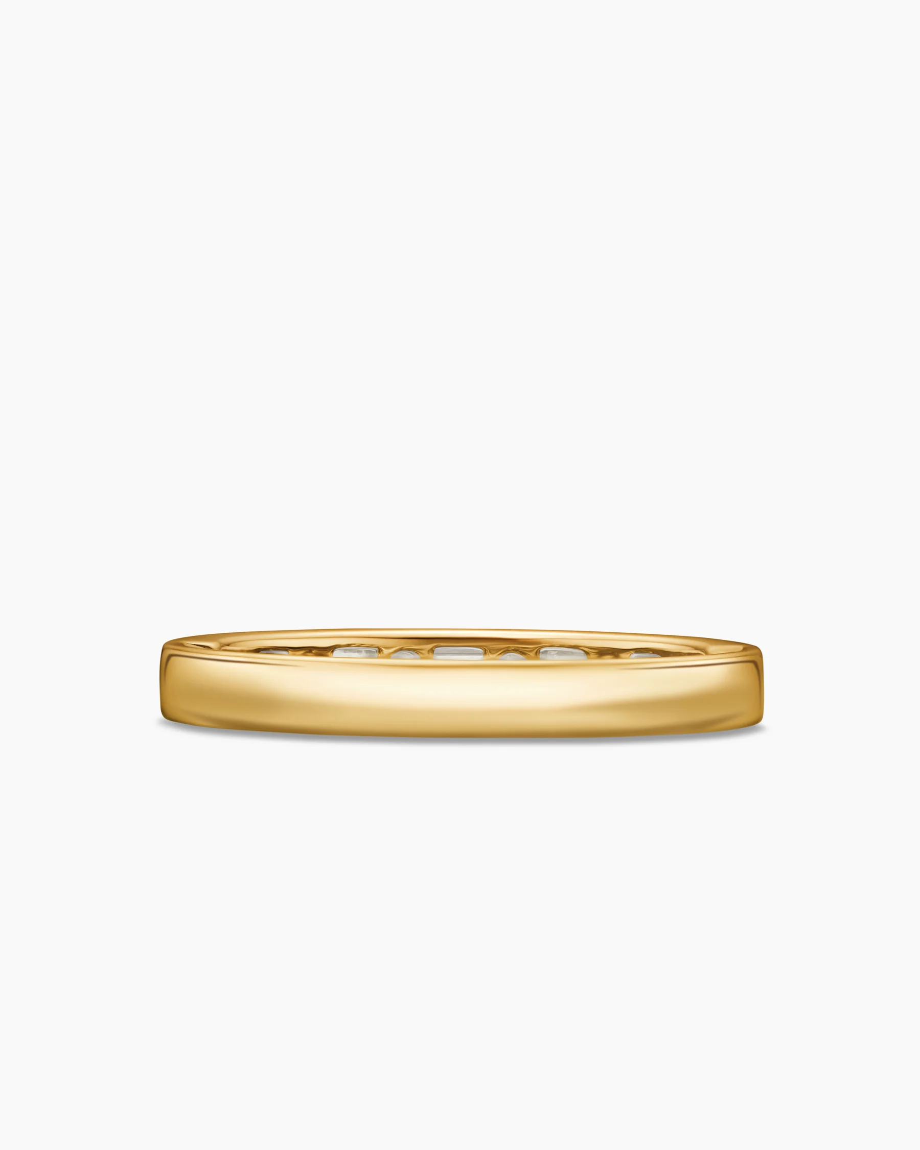 DY Eden Partway Alternating Diamond Band Ring in Platinum with Diamonds, 2.8mm 6 DY Eden Partway Alternating Diamond Band Ring in Platinum with Diamonds, 2.8mm
